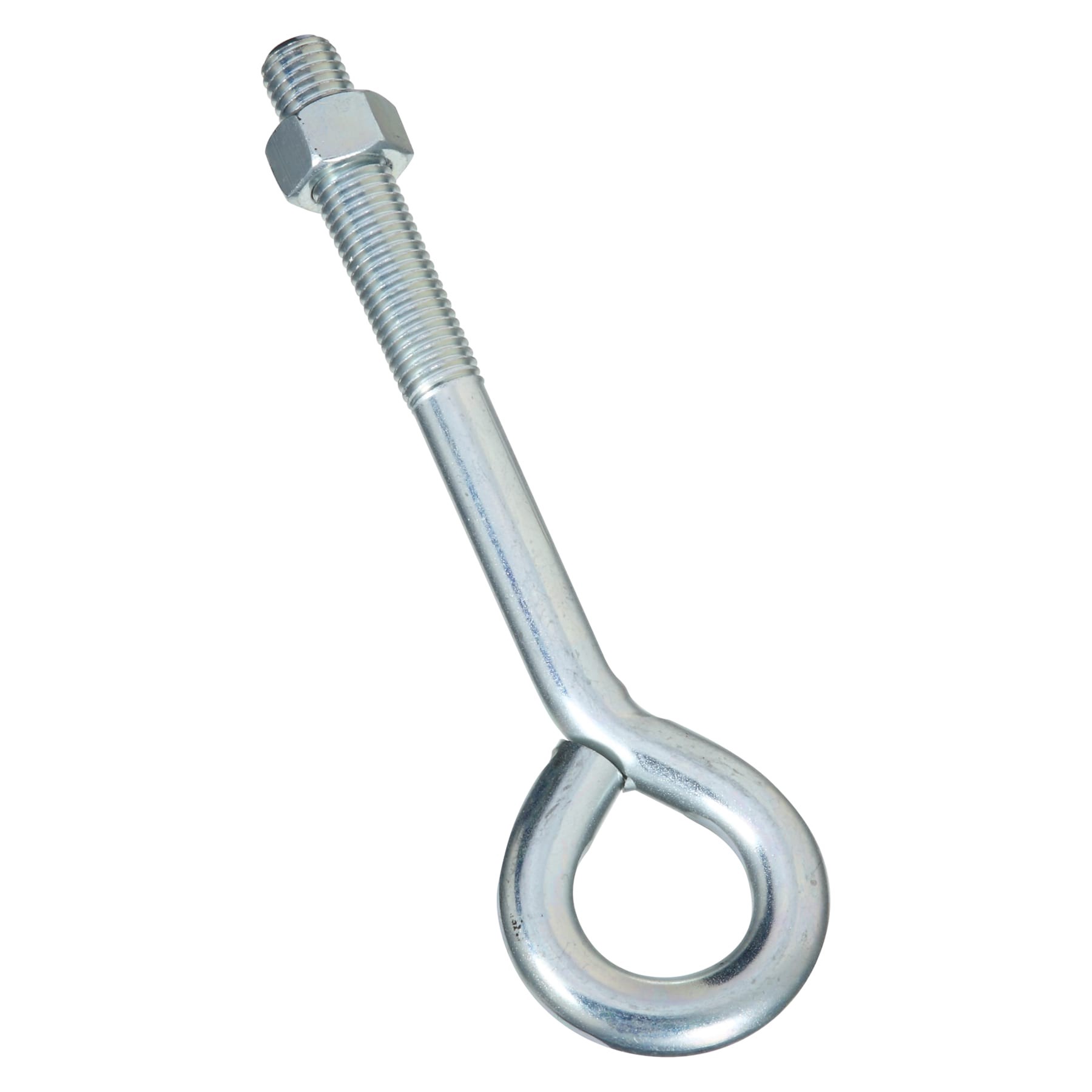slide 2 of 4, National Hardware 3/4-in 10-in Zinc-plated Interior/Exterior Coarse Thread Eye Bolt, 1 ct