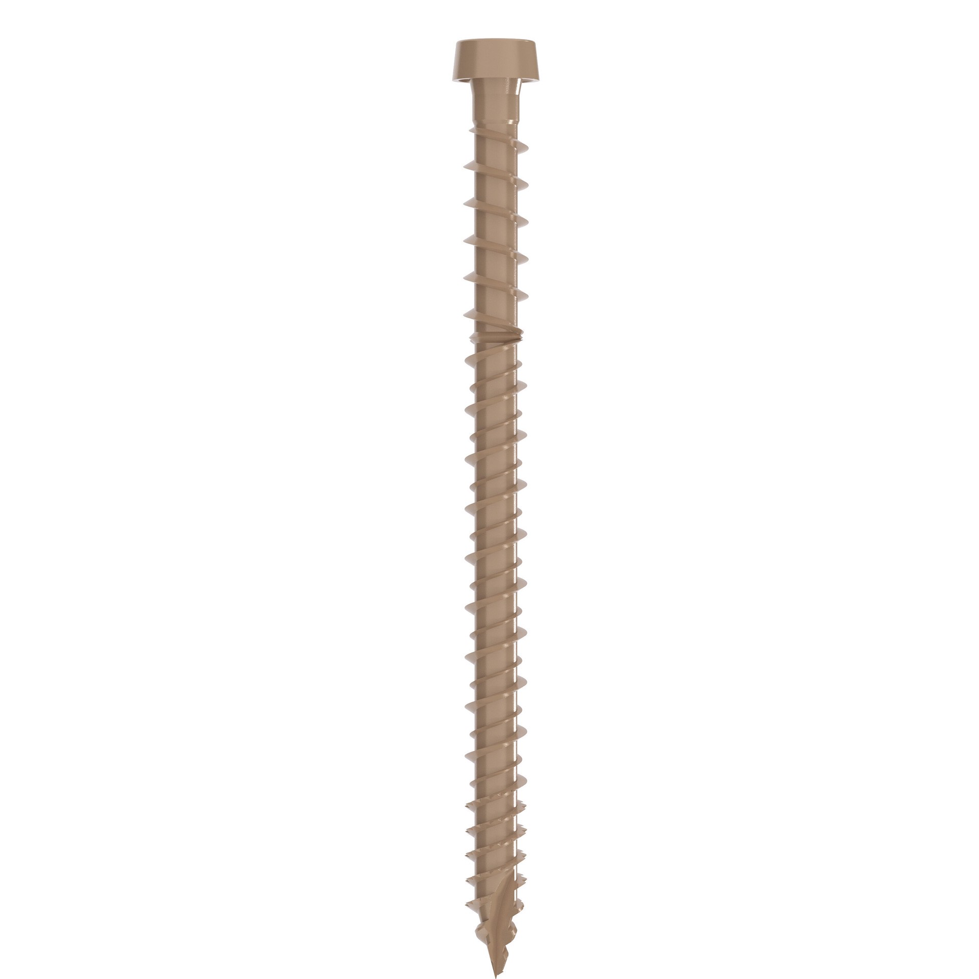 slide 3 of 6, DeckForce by Grip Rite #9 x 3-in Composite Deck Screws ( 321 -Per Box ), 1 ct