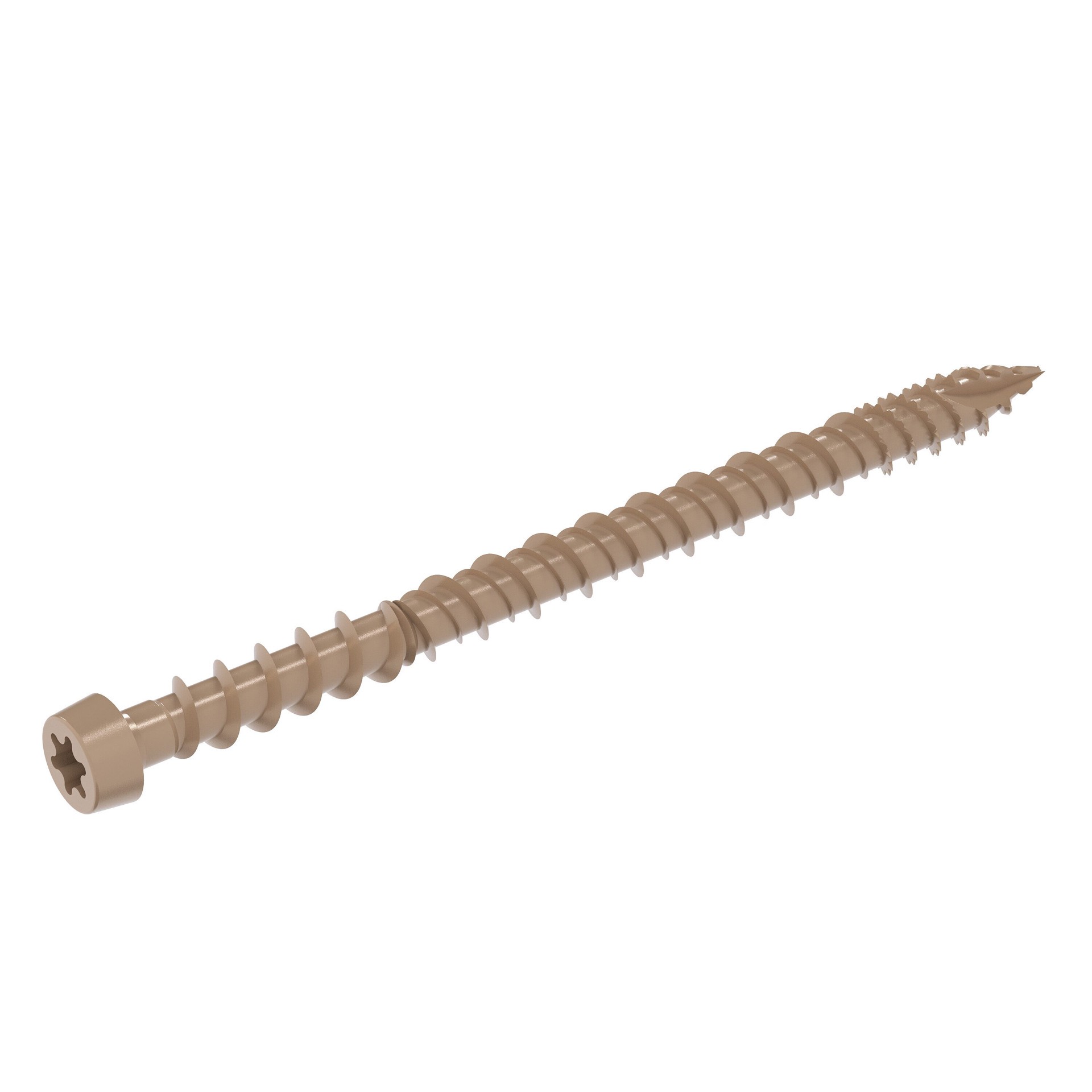 slide 4 of 6, DeckForce by Grip Rite #9 x 3-in Composite Deck Screws ( 321 -Per Box ), 1 ct