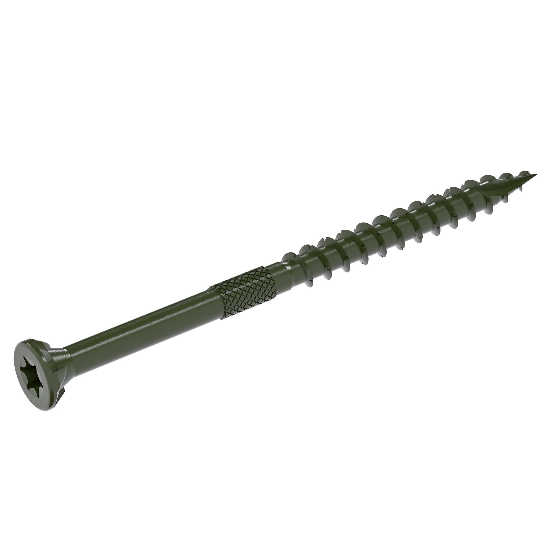 slide 4 of 6, DeckForce by Grip Rite #10 x 3-in Wood to wood Deck Screws ( 1580 -Per Box ), 1 ct