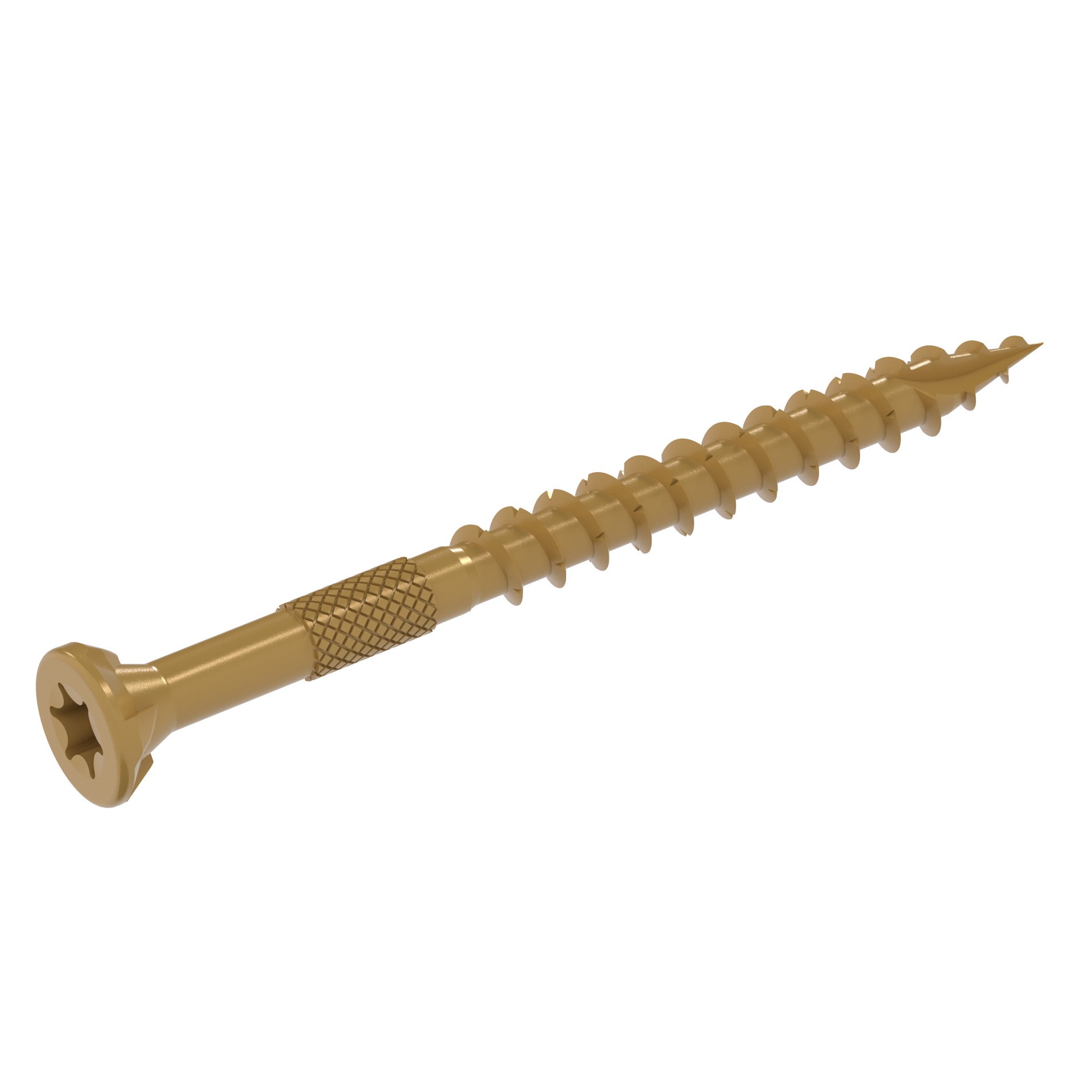 slide 4 of 6, DeckForce by Grip Rite #10 x 2-1/2-in Wood to wood Deck Screws ( 1825 -Per Box ), 1 ct