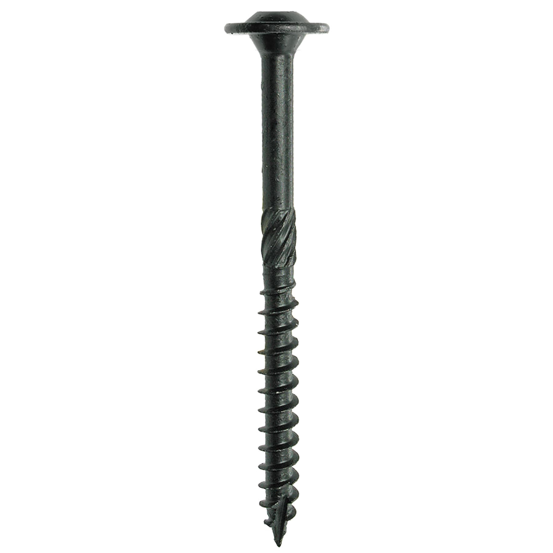 slide 3 of 5, Grip-Rite 5/16-in x 3-1/8-in Wood to wood Deck Screws ( 20 -Per Box ), 1 ct
