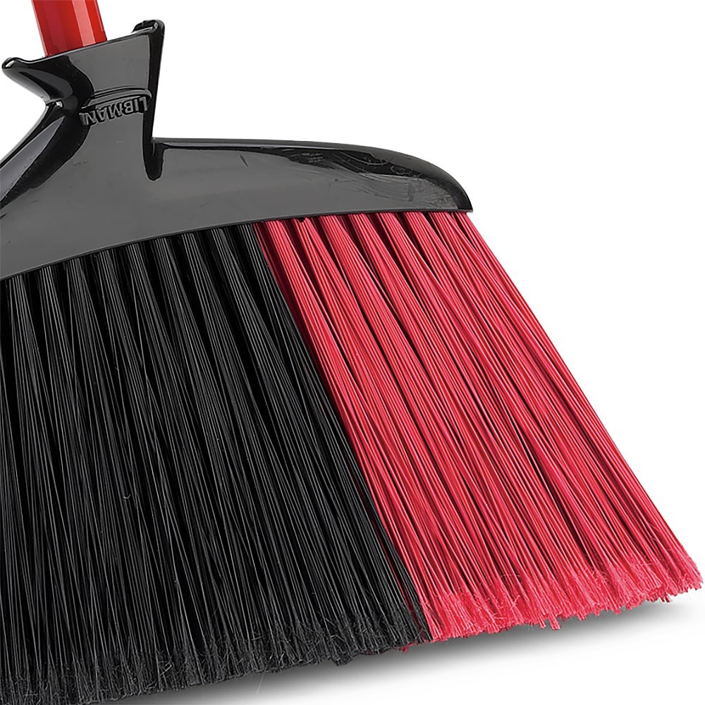 slide 2 of 6, Libman 14-in Poly fiber Multi-surface Angle Upright Broom, 1 ct