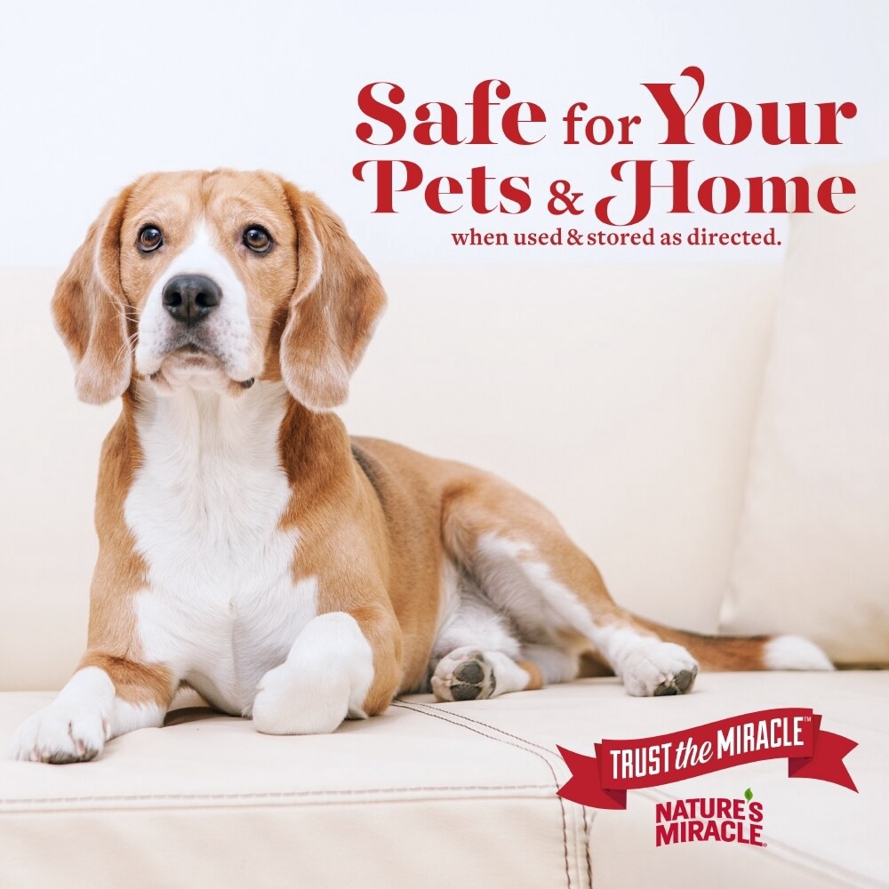 slide 4 of 5, Nature's Miracle 32 -oz Dog/Cat Shampoo, 1 ct