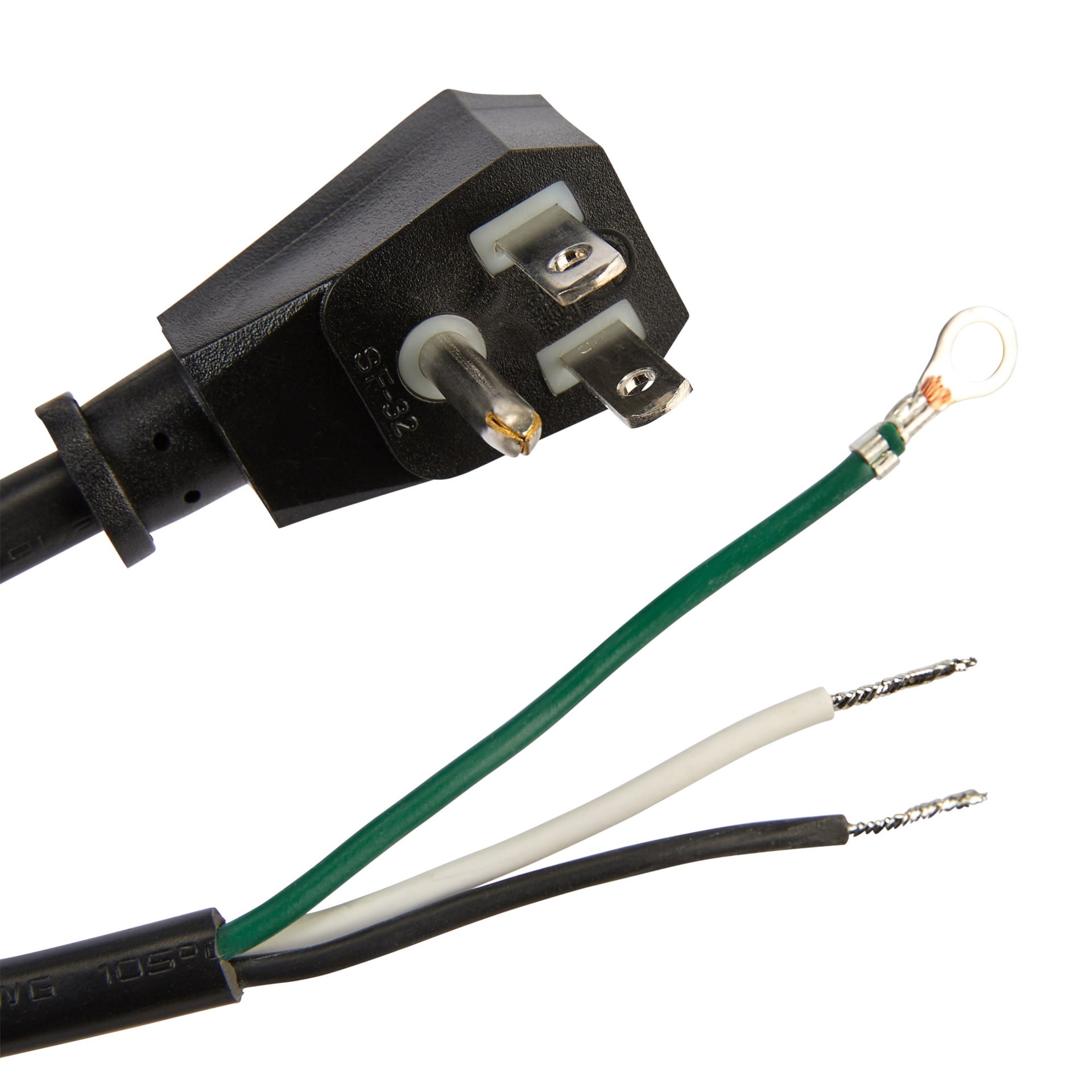 slide 4 of 4, Utilitech SRD 6-ft 13 -Amp 3 -Prong Black Dishwasher Appliance Power Cord, 1 ct