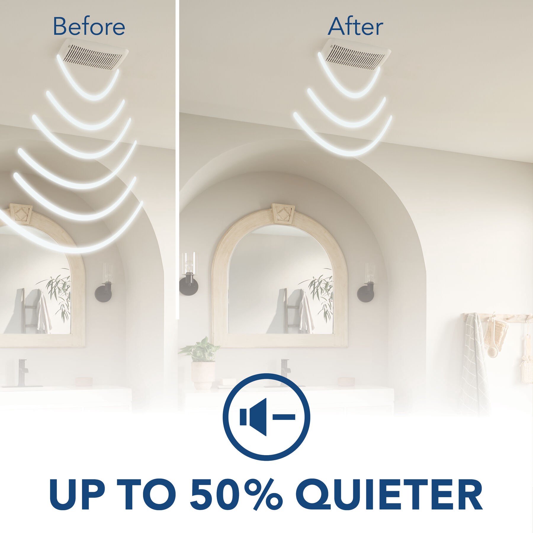 slide 5 of 6, Broan QuicKit 60 CFM Replacement Bath Fan Motor, 1 ct