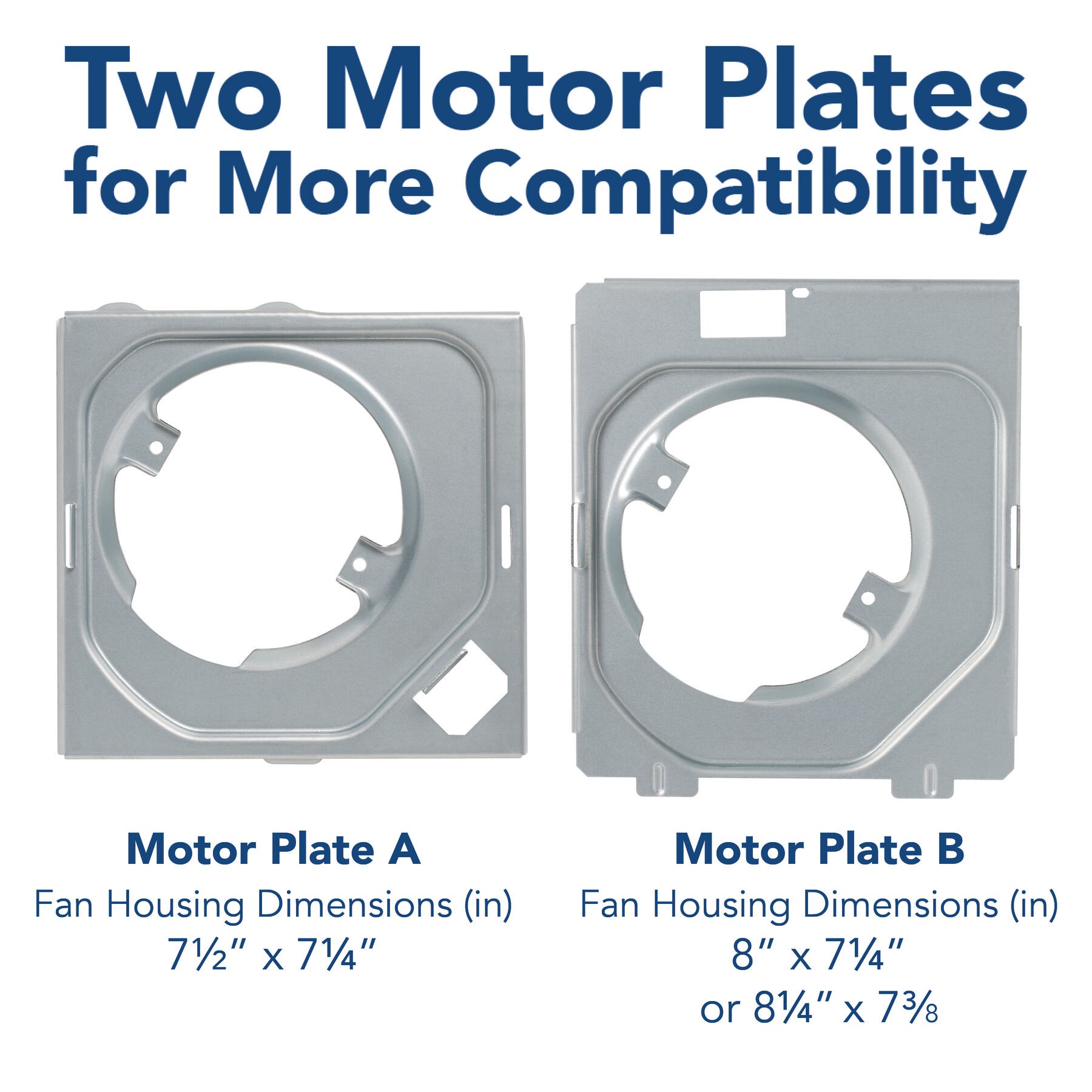 slide 6 of 6, Broan QuicKit 60 CFM Replacement Bath Fan Motor, 1 ct