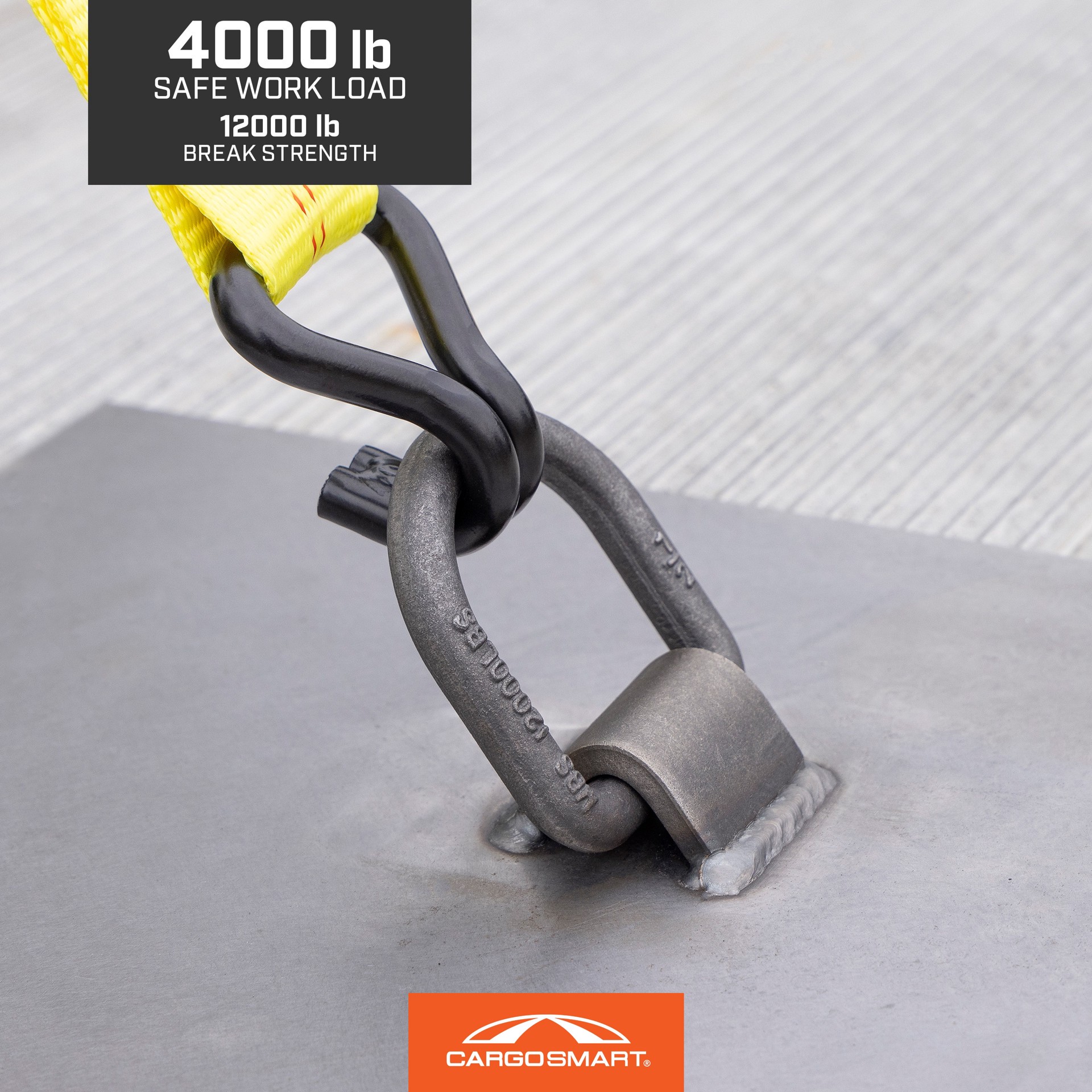 slide 4 of 6, CargoSmart 2.25 Inch Gray D-ring Ring, 1 ct