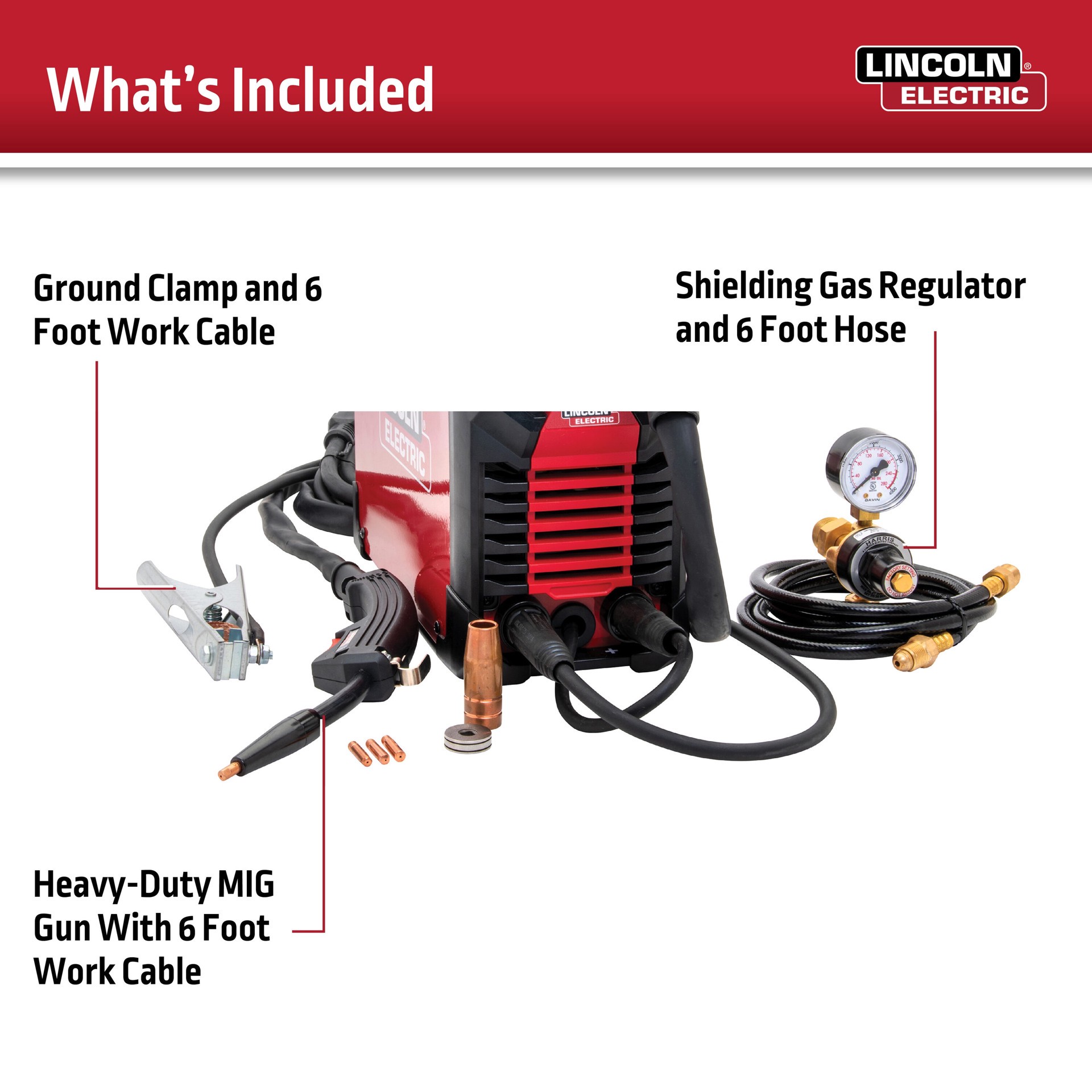 slide 4 of 6, Lincoln Electric WELD-PAK 120 -Volt 120 -Amp MIG flux-cored Wire Feed Welder, 1 ct