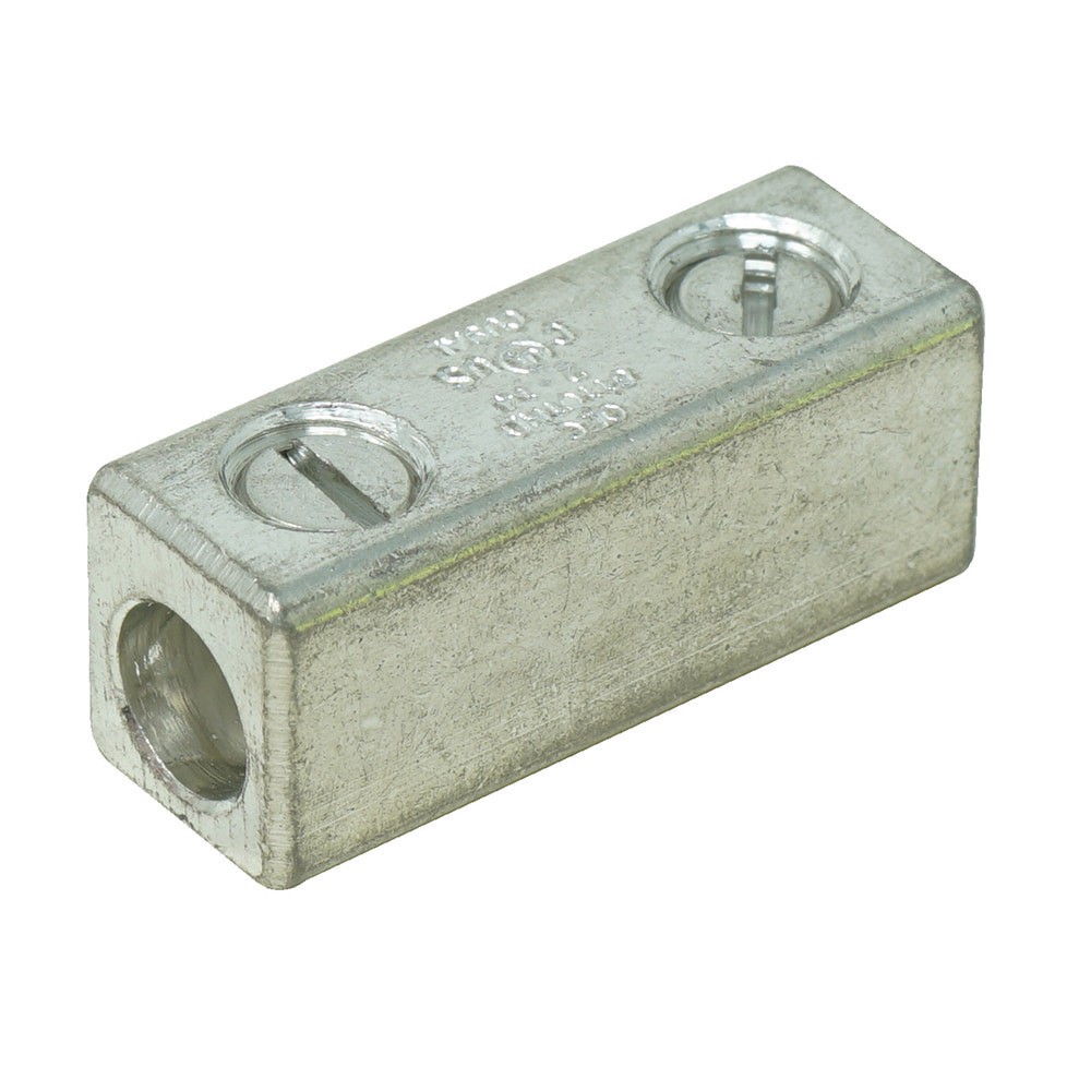 slide 1 of 2, Southwire Wire range: # 14 SOL/STR - # 2 STR Butt splice Silver 2 -Count, 1 ct