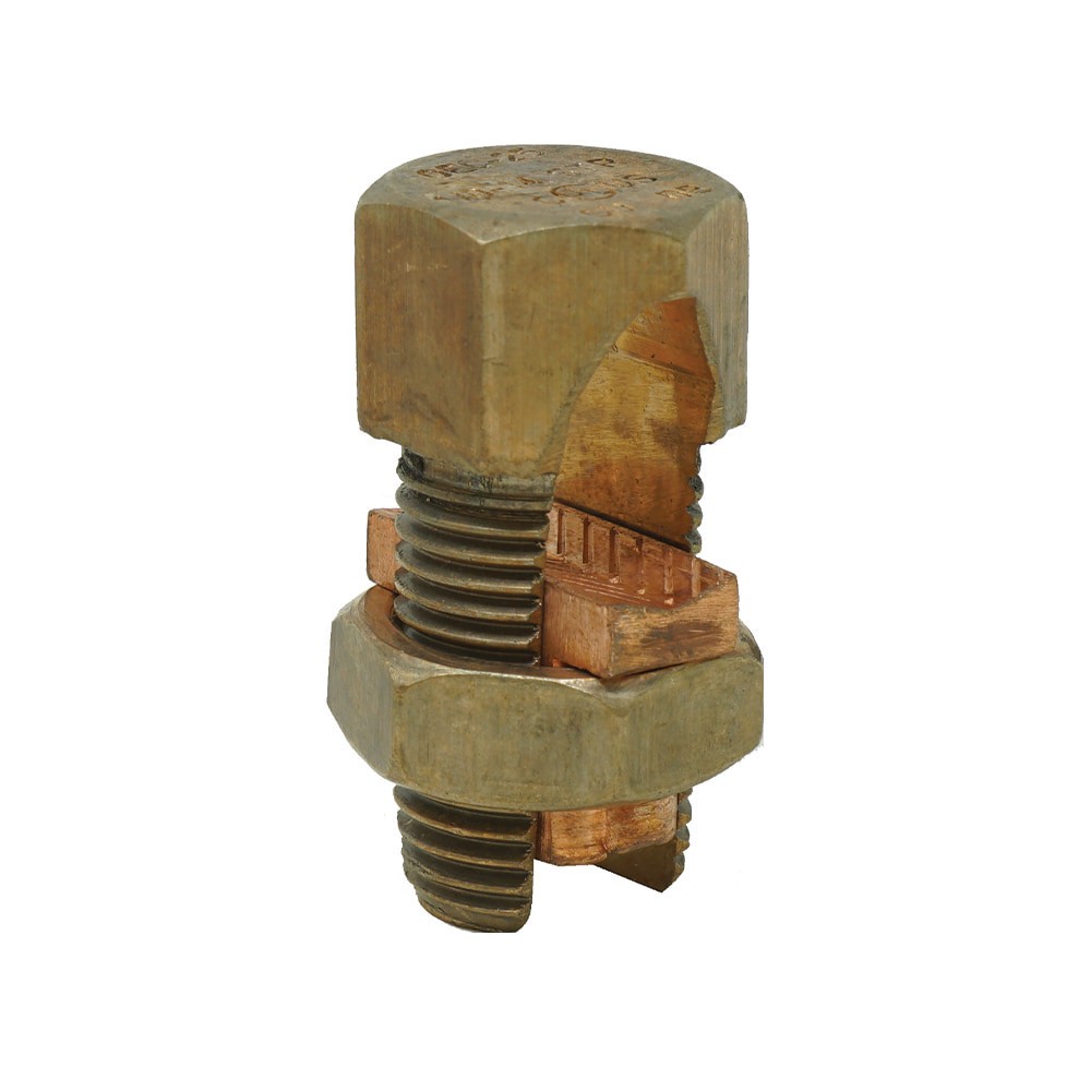slide 1 of 2, Southwire 1/2-in Bronze Split Bolt, 1 ct