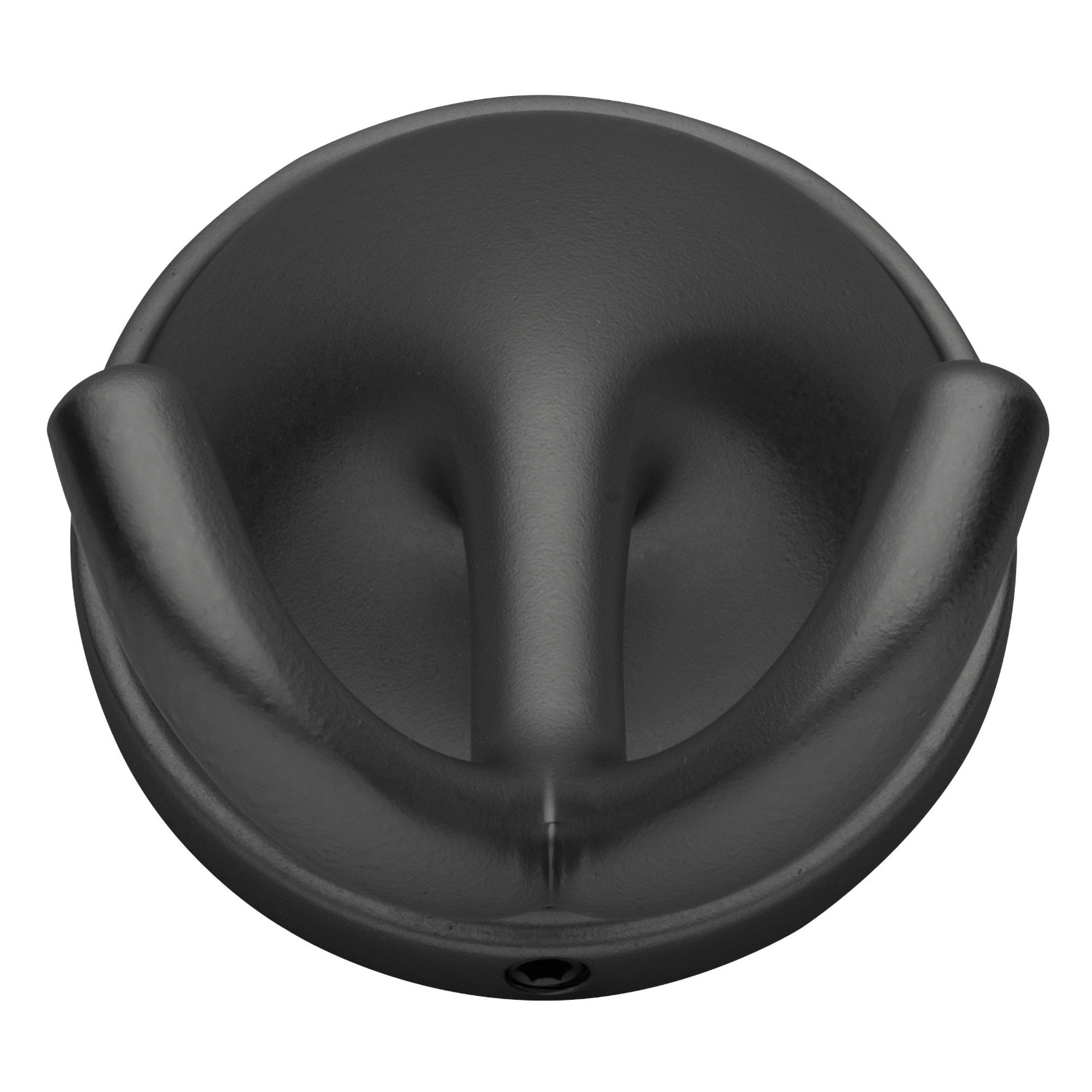 slide 4 of 6, Project Source Dover Matte Black Single -Hook Wall mount Towel Hook, 1 ct