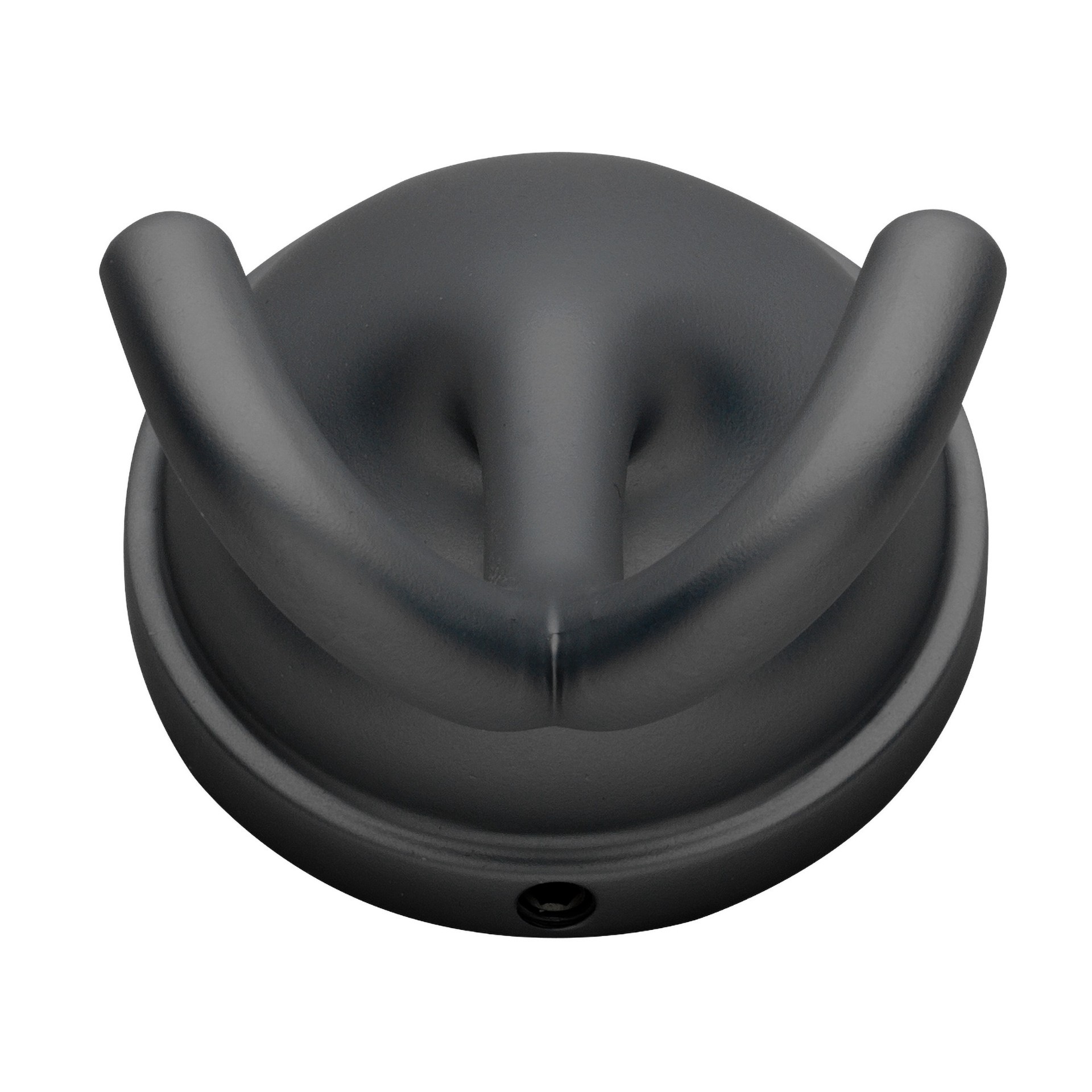 slide 5 of 6, Project Source Dover Matte Black Single -Hook Wall mount Towel Hook, 1 ct