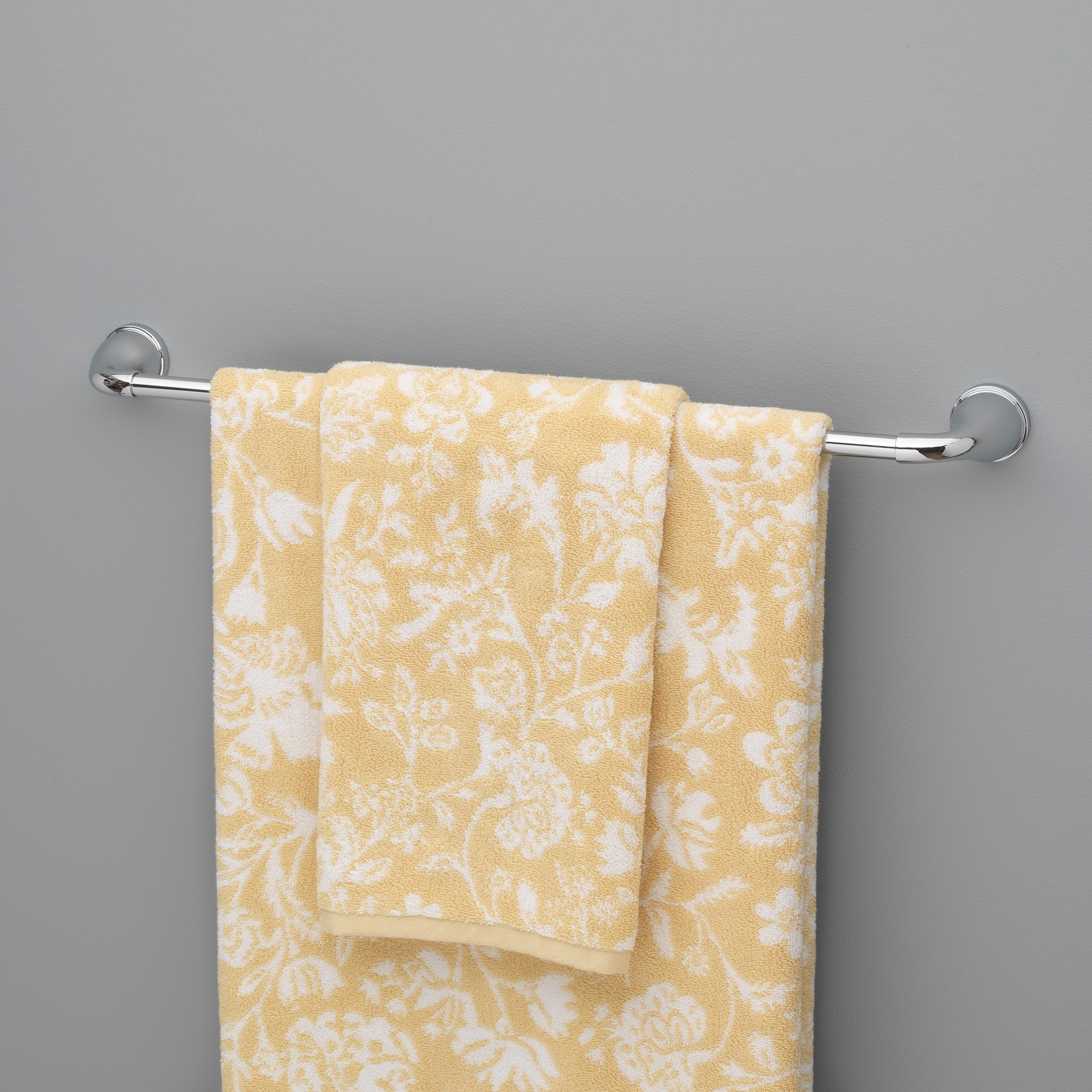 slide 5 of 6, Project Source Dover 24-in Chrome Wall mount Single Towel Bar, 1 ct