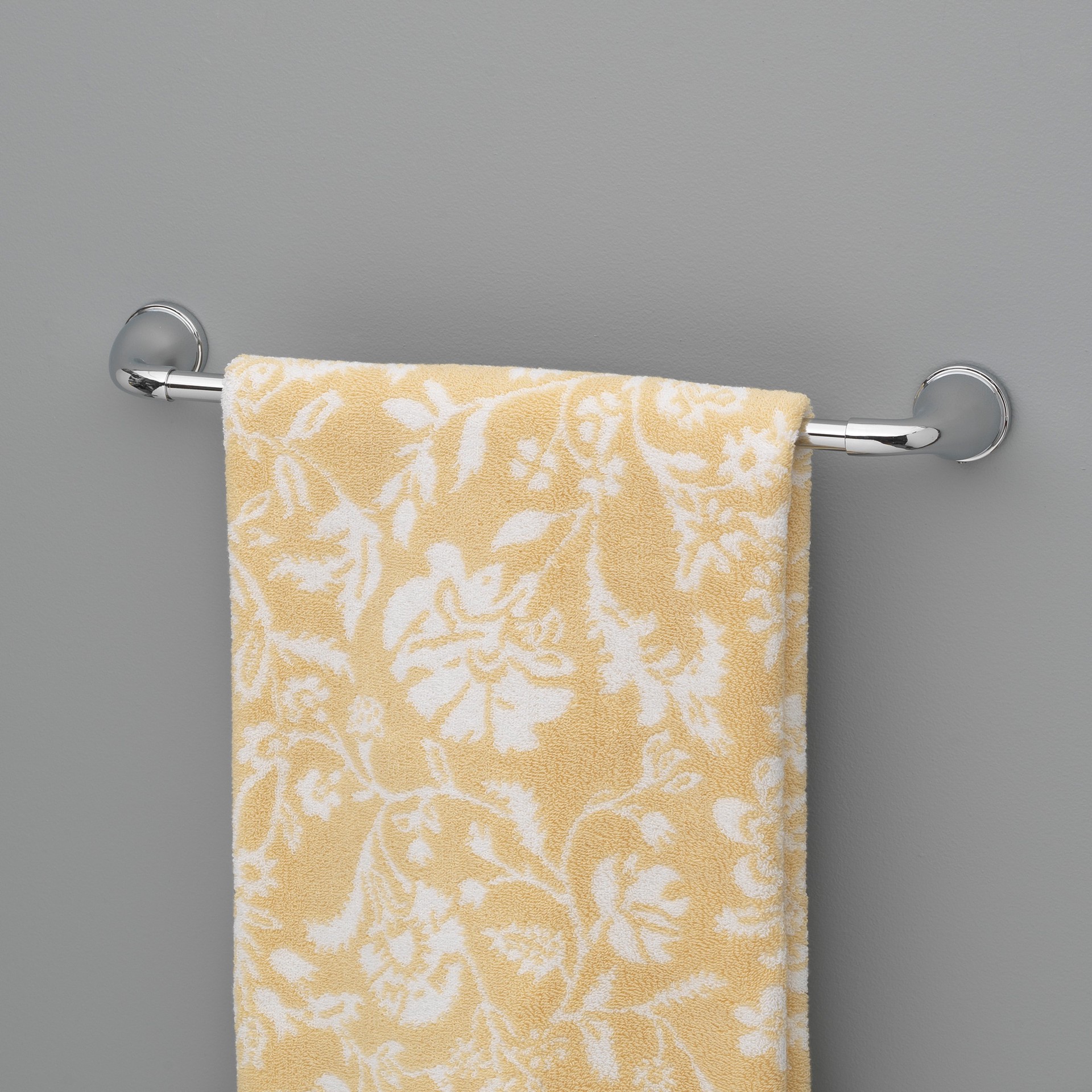 slide 5 of 6, Project Source Dover 18-in Chrome Wall mount Single Towel Bar, 1 ct