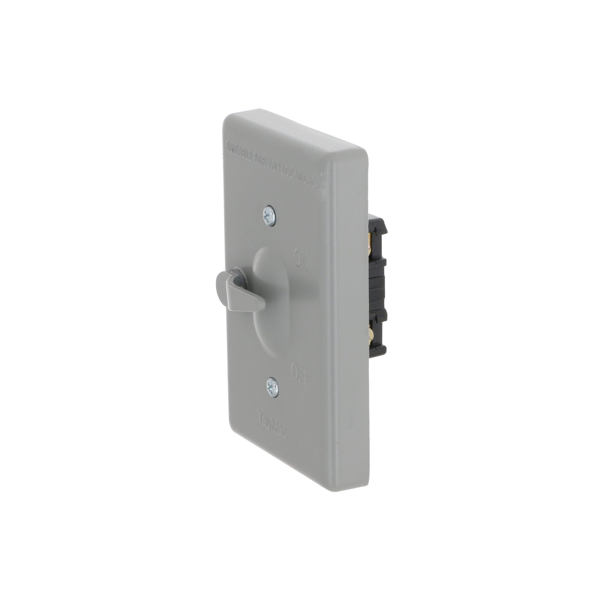 slide 5 of 6, Hubbell 1 -Gang Rectangle Gray Metal Weatherproof Electrical Box Cover, 1 ct