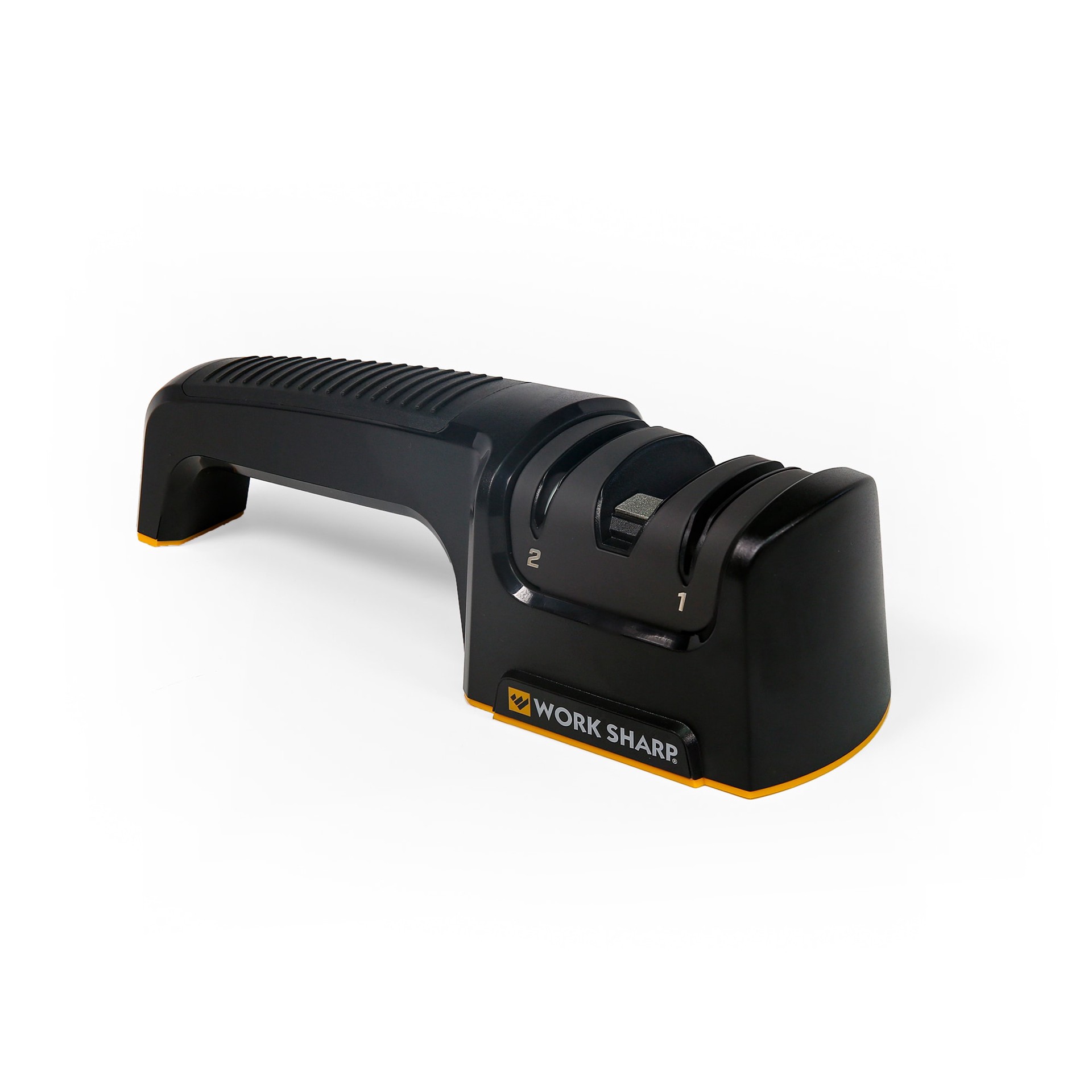 slide 1 of 6, Work Sharp Kitchen Knife Sharpener- Diamond and Ceramic Wheels- Pull Through Design- Includes Diamond Plate and User's Guide, 1 ct