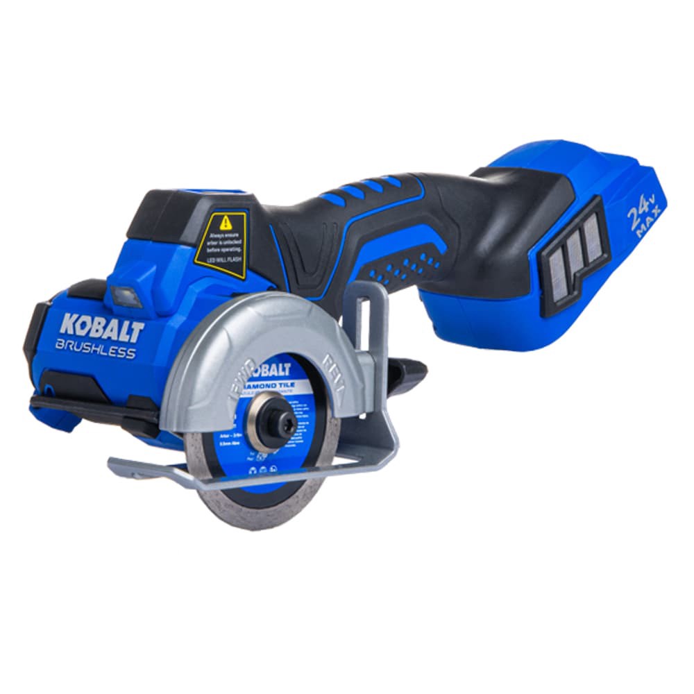slide 2 of 6, Kobalt 3-in 24-volt Trigger Switch Brushless Cordless Multi-material cutter, 1 ct
