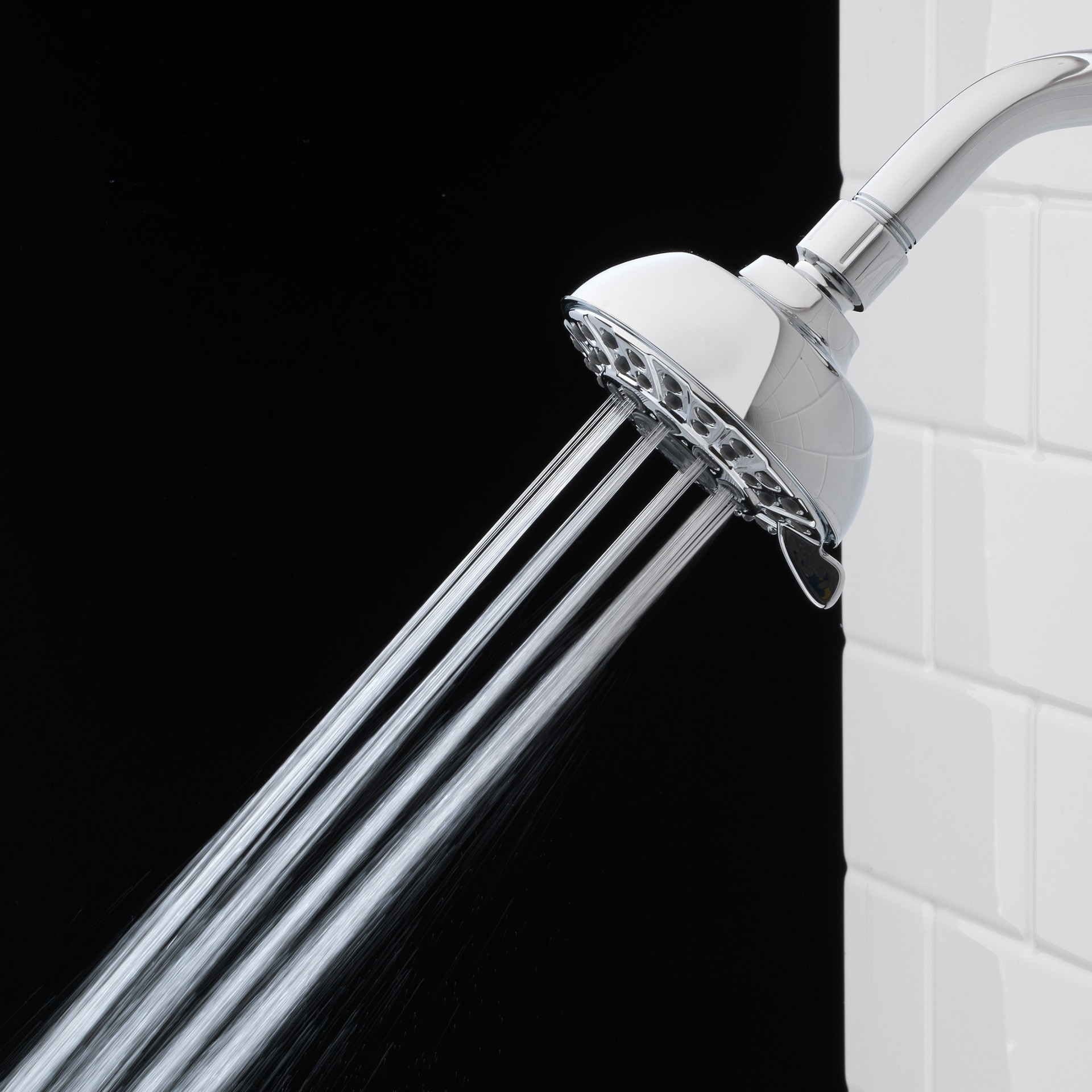 slide 5 of 6, allen + roth Brookes Chrome 1-handle 3.75-in Round Bathtub and shower Faucet with Valve (Multi-function), 1 ct