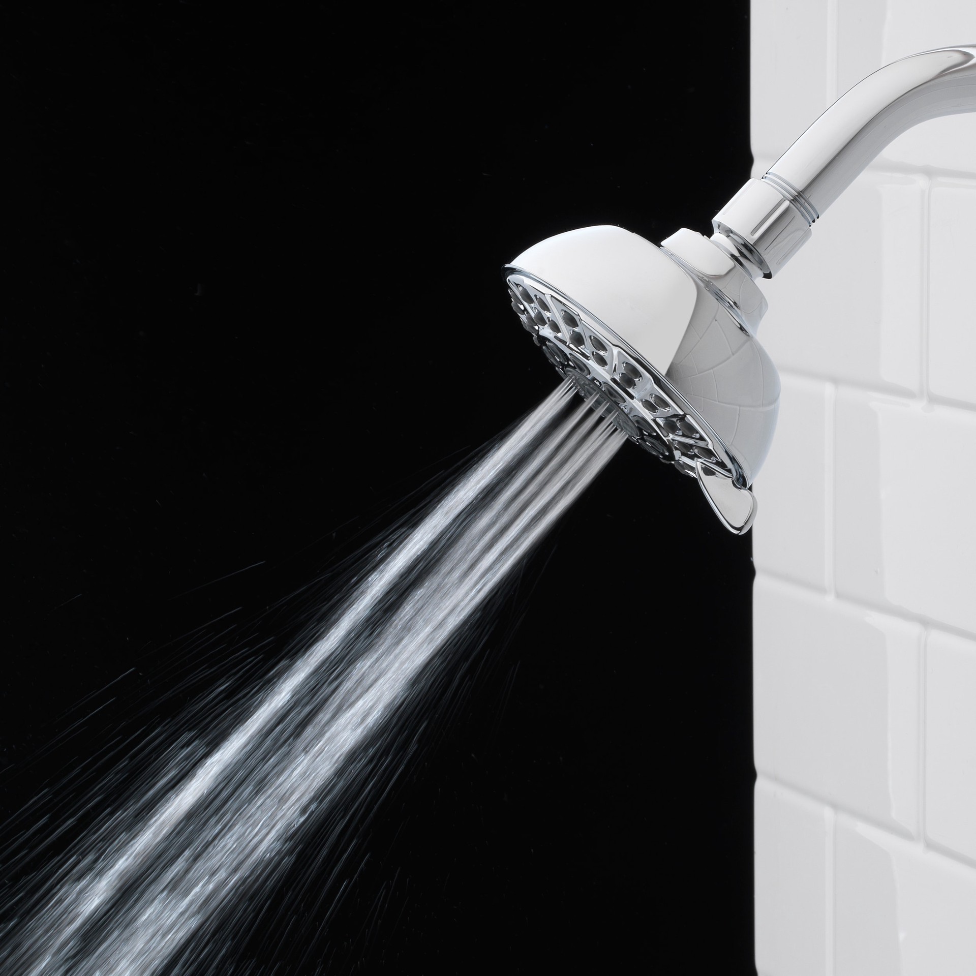 slide 6 of 6, allen + roth Brookes Chrome 1-handle 3.75-in Round Bathtub and shower Faucet with Valve (Multi-function), 1 ct