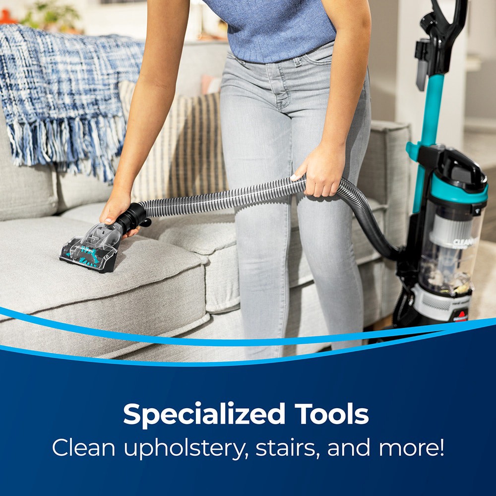slide 5 of 6, BISSELL CleanView Rewind Bagless Pet Upright Vacuum Cleaner, 1 ct
