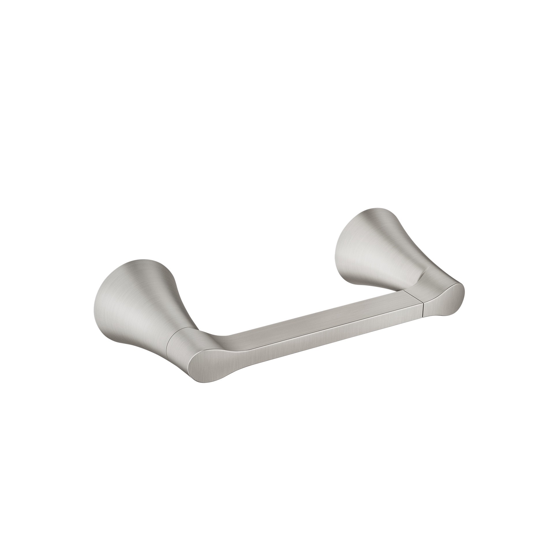 slide 1 of 6, Moen Graeden Brushed Nickel Wall mount Pivot Toilet Paper Holder 1 -Rolls, 1 ct