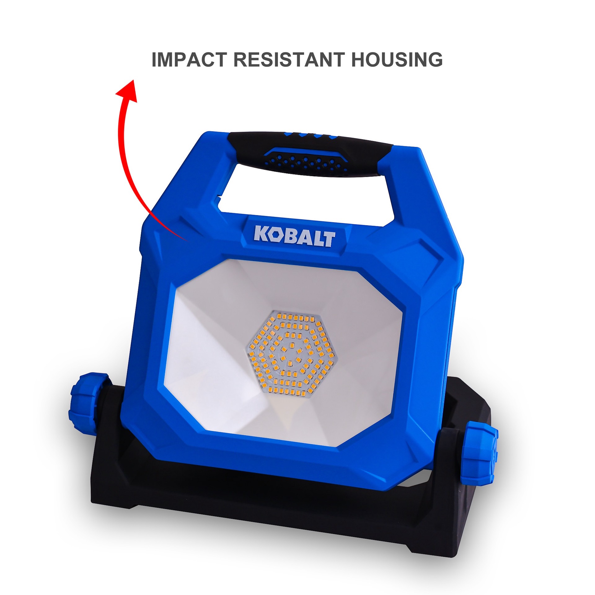 slide 5 of 6, Kobalt 8000 -Lumens LED Plug-in Portable Work Light, 1 ct