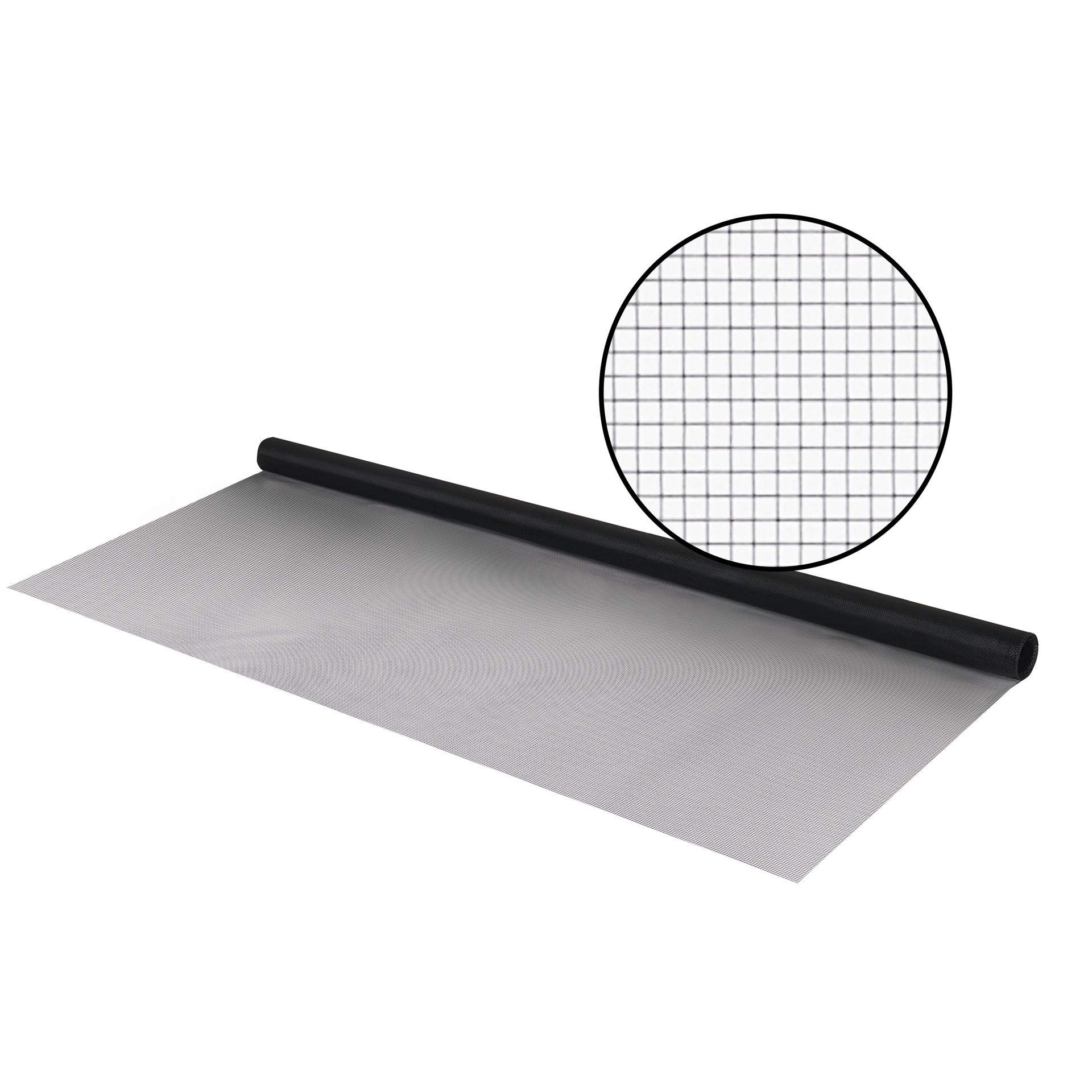 slide 2 of 5, M-D Platinum 4-ft x 7-ft Black Stainless steel Screen repair, 1 ct