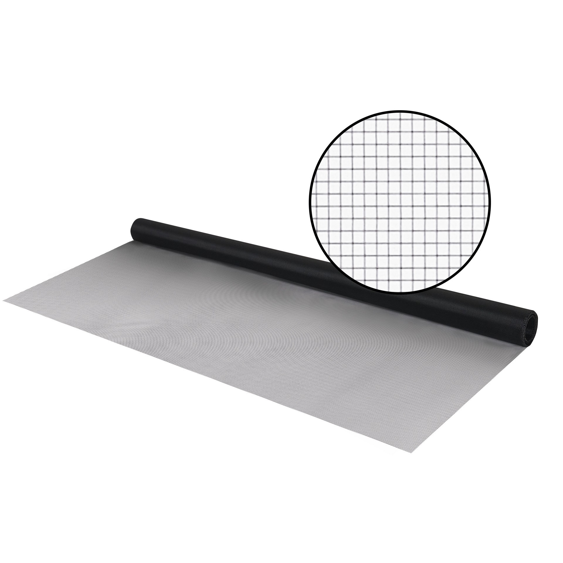 slide 2 of 5, M-D Platinum 4-ft x 25-ft Black Stainless steel Screen repair, 1 ct