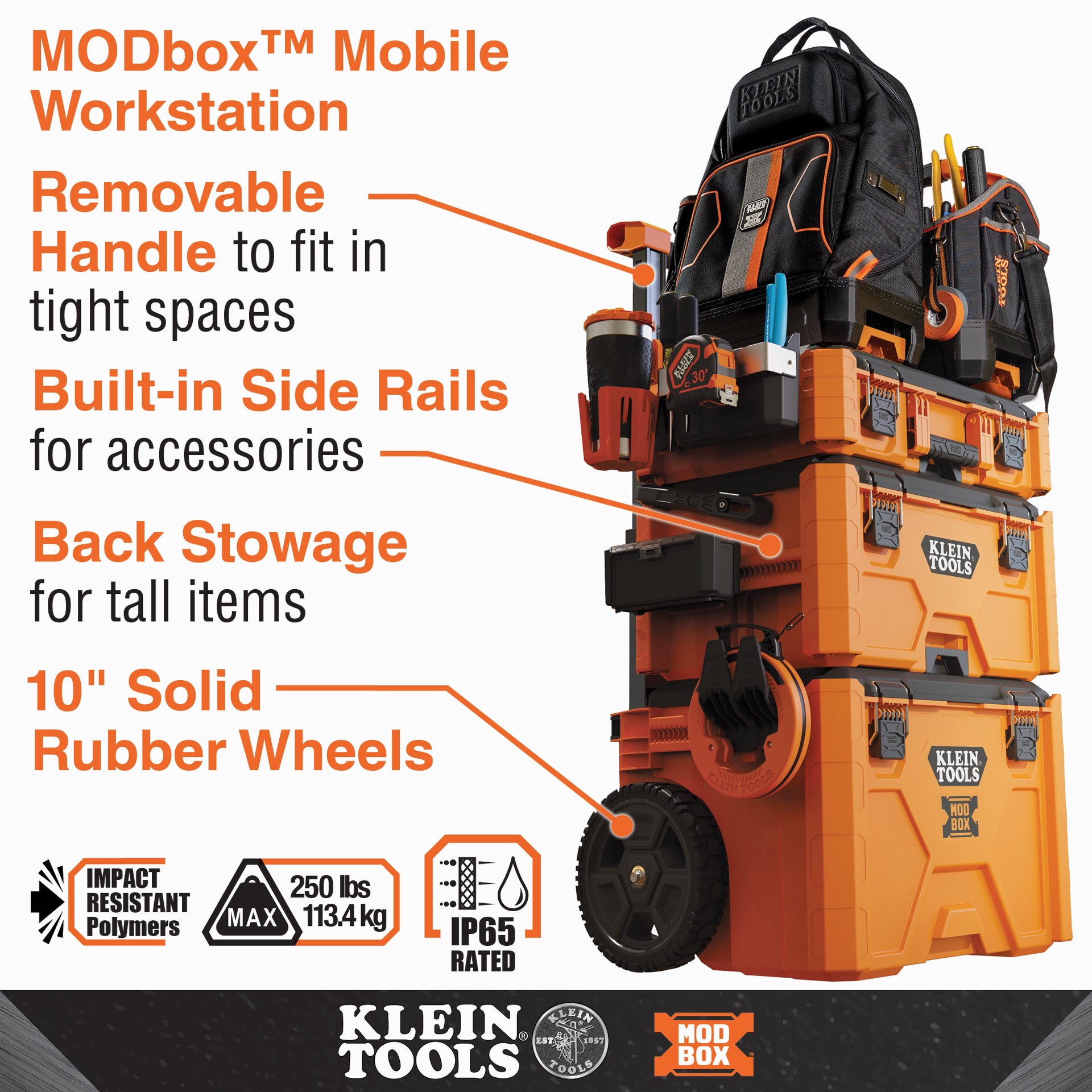slide 3 of 6, Klein Tools MODbox Medium Toolbox, 1 ct