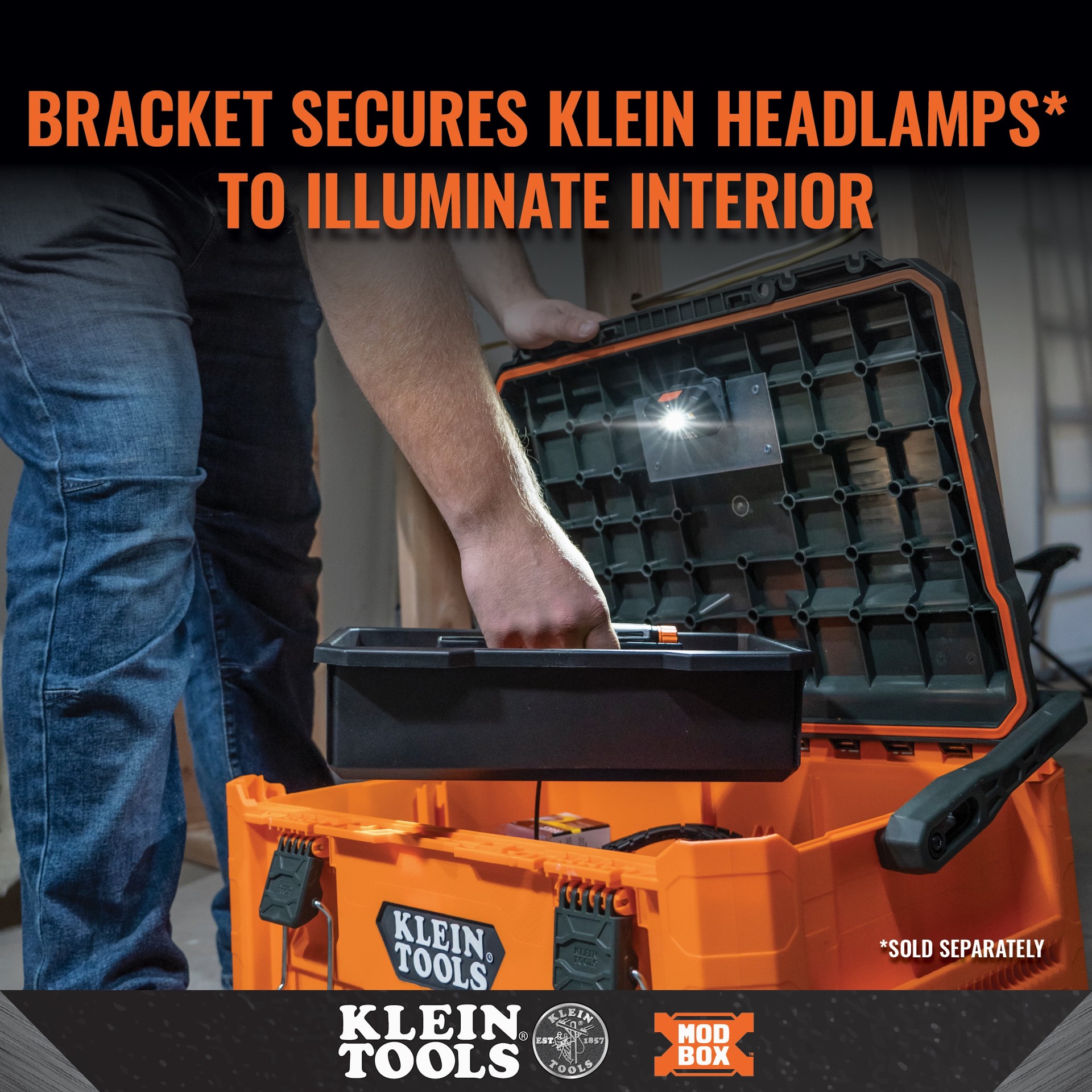 slide 5 of 6, Klein Tools MODbox Medium Toolbox, 1 ct