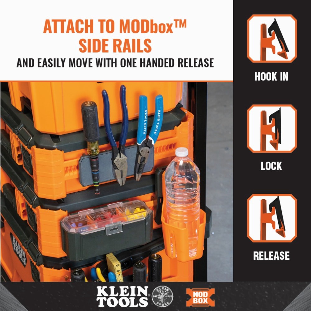 slide 3 of 6, Klein Tools MODbox Magnetic Strip Rail Attachment, 1 ct