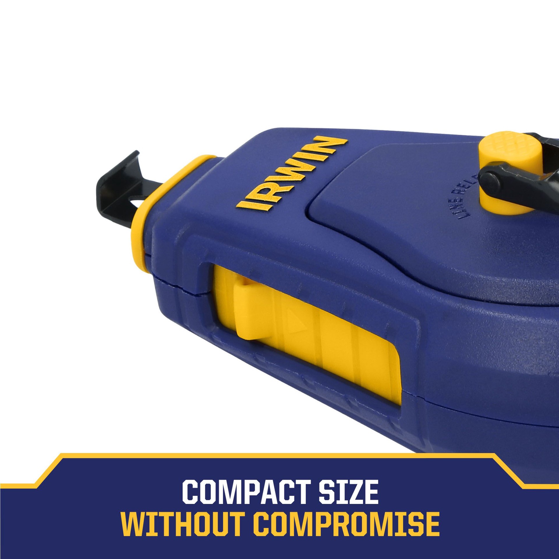 slide 3 of 6, IRWIN STRAIT-LINE COMPACT 3:1 30-ft Chalk Reel, 1 ct