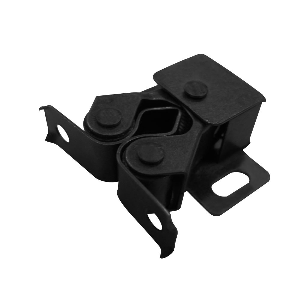 slide 1 of 6, RELIABILT 36-mm Black Roller catch Cabinet Latch, 1 ct