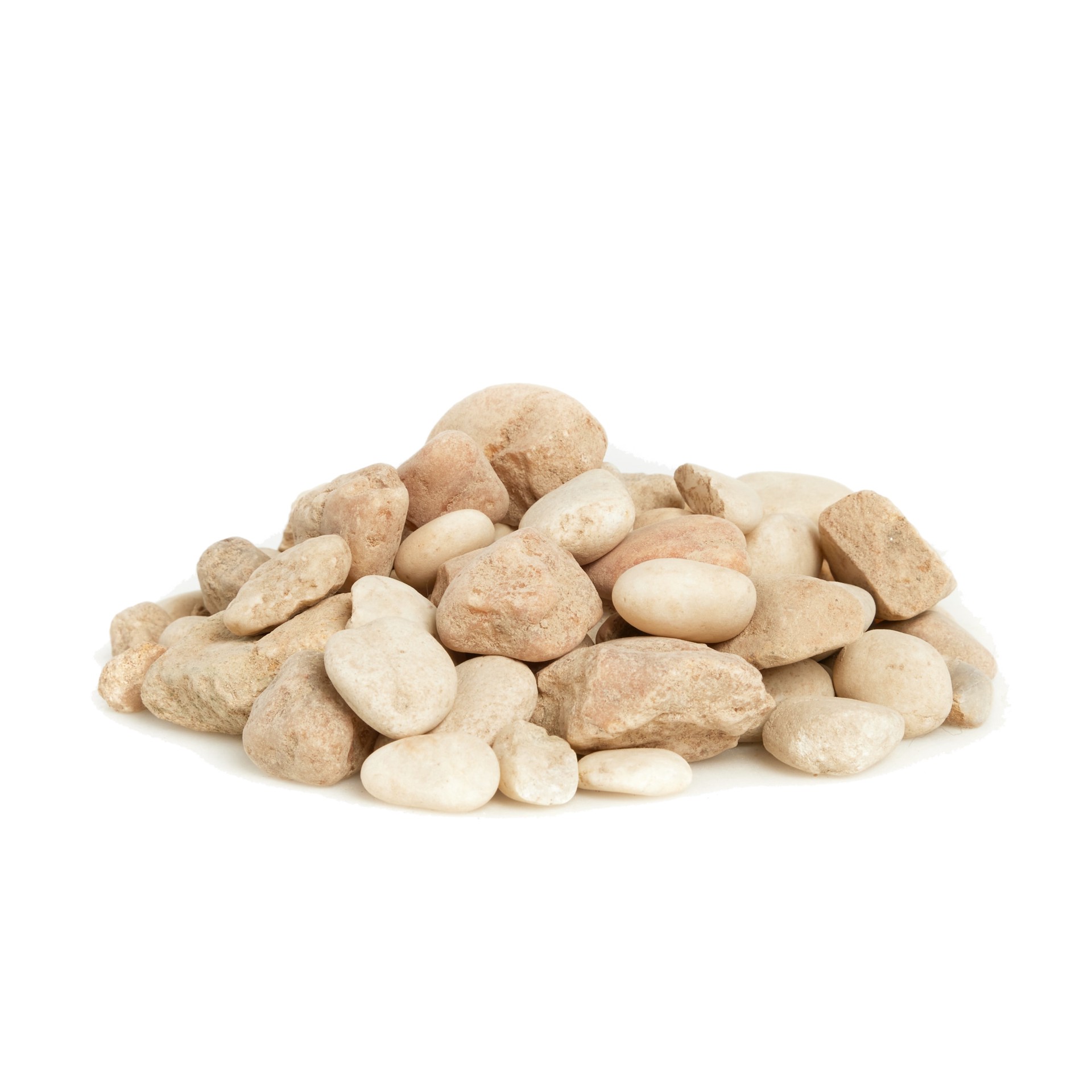 slide 2 of 6, Lowe's 0.5 cu ft Multicolor River rock (0.5 - 3-in), 1 ct