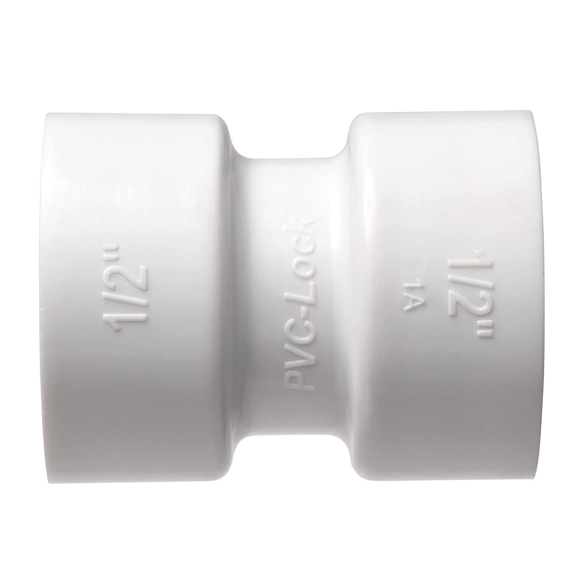 slide 5 of 6, Orbit 1/2-in Press x 1/2-in Schedule 40 PVC Coupling, 1 ct