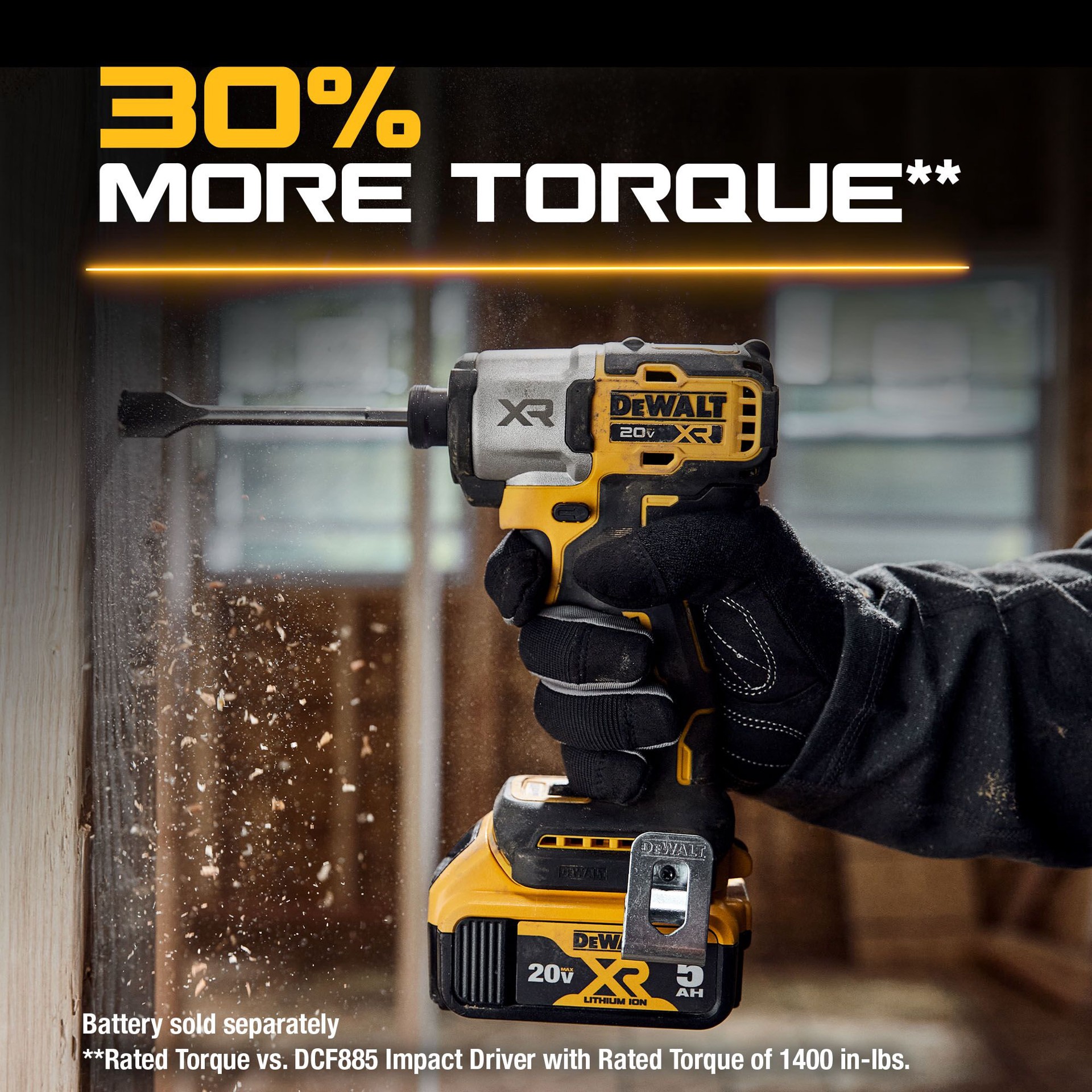 slide 4 of 6, DEWALT XR 20-volt max 1/4-in Brushless Cordless Impact Driver (Battery Not Included and Charger Not Included ), 1 ct