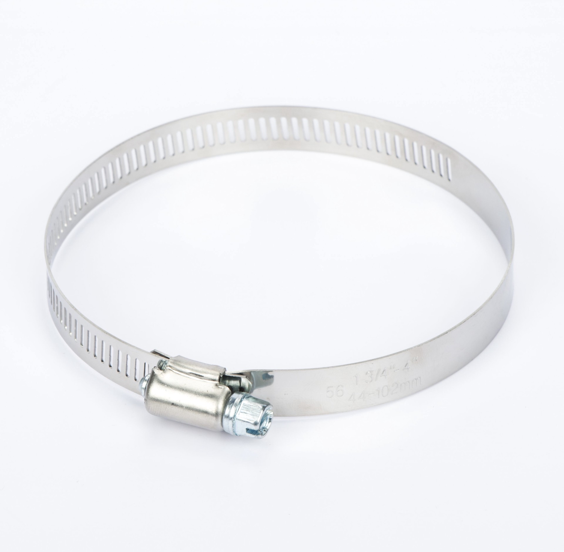 slide 1 of 6, RELIABILT 1-1/2-in to 4-in dia Galvanized Adjustable clamp, 1 ct