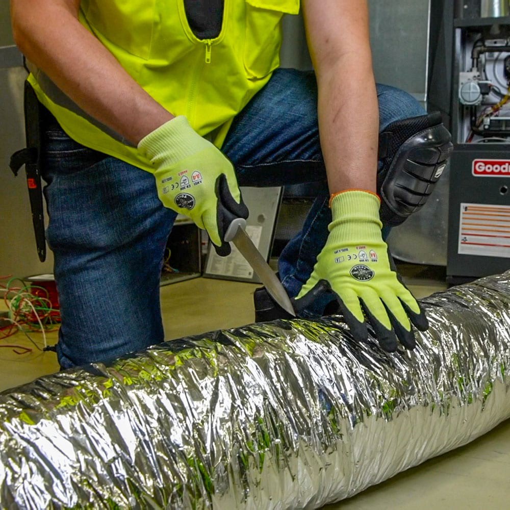 slide 3 of 5, Klein Tools Serrated Duct Knife, 1 ct