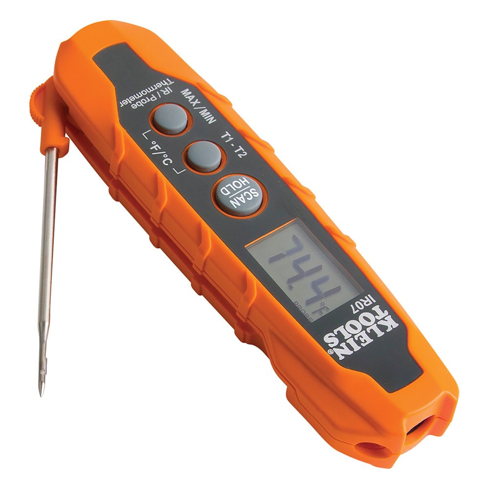 slide 5 of 6, Klein Tools Dual IR/Probe Thermometer, 1 ct