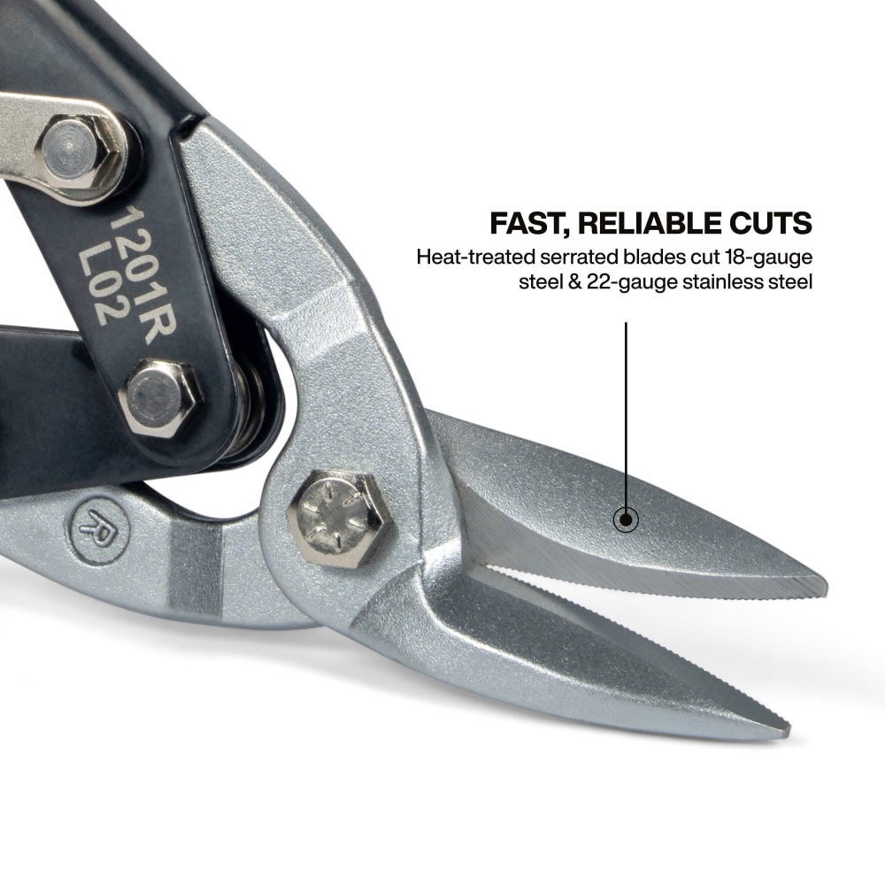 slide 2 of 4, Klein Tools Aviation Snips, Right, 1 ct