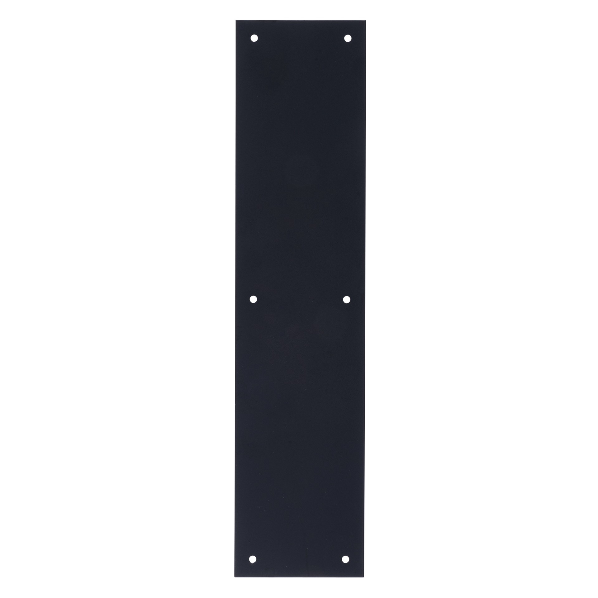 slide 2 of 6, BRINKS COMMERCIAL Industrial Duty Commercial 3-1/2-in W x 15-in H Black Push plate, 1 ct