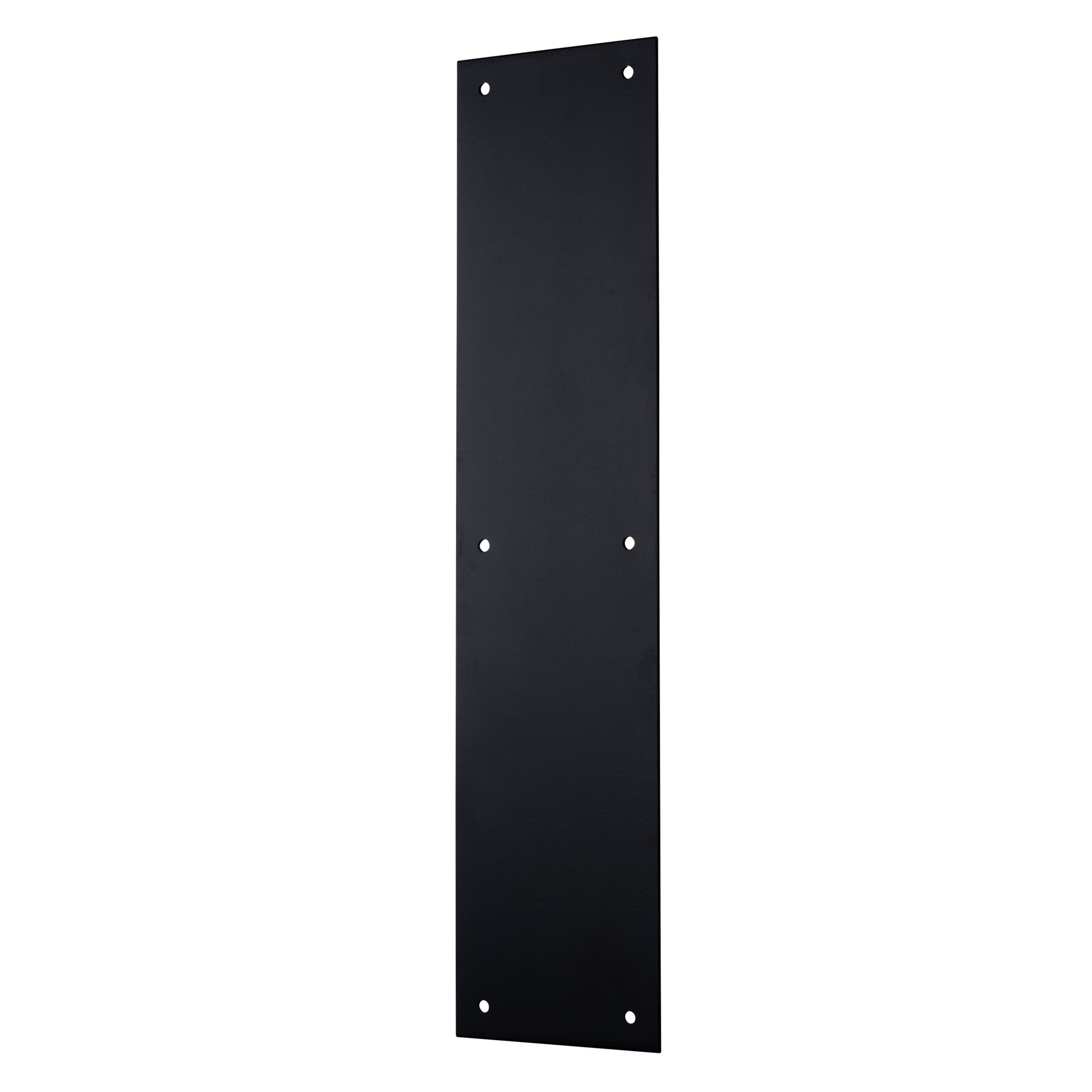 slide 3 of 6, BRINKS COMMERCIAL Industrial Duty Commercial 3-1/2-in W x 15-in H Black Push plate, 1 ct