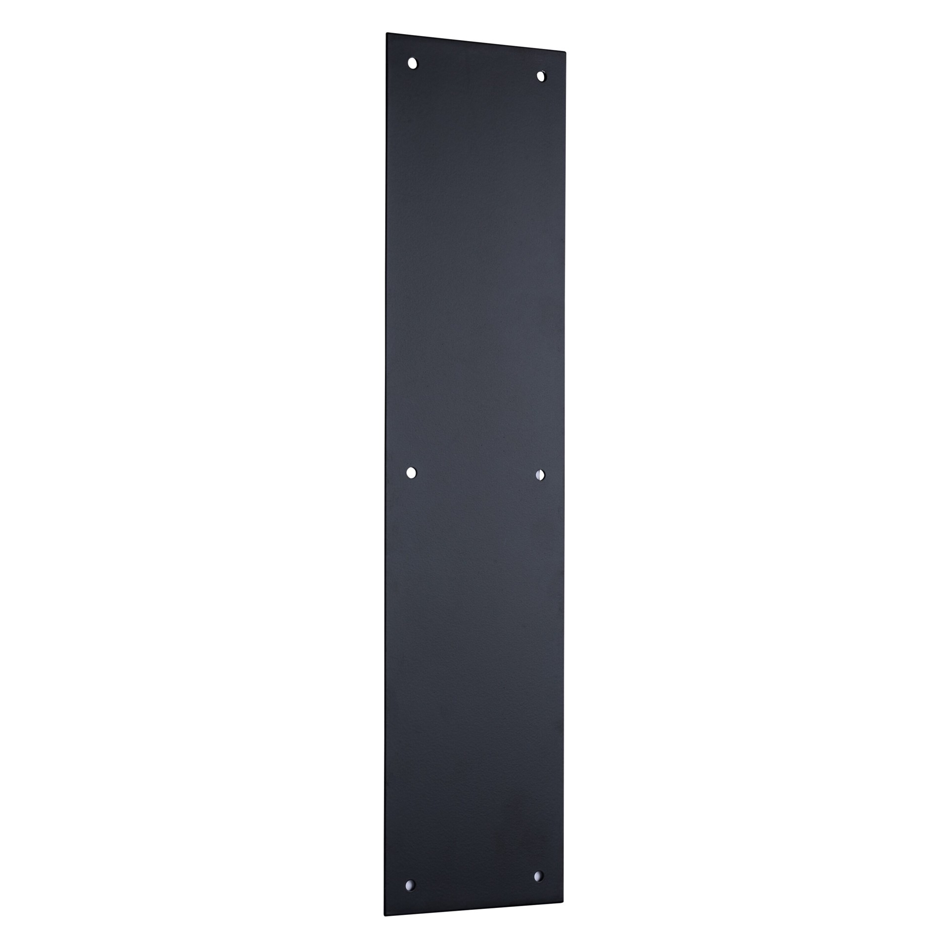slide 4 of 6, BRINKS COMMERCIAL Industrial Duty Commercial 3-1/2-in W x 15-in H Black Push plate, 1 ct