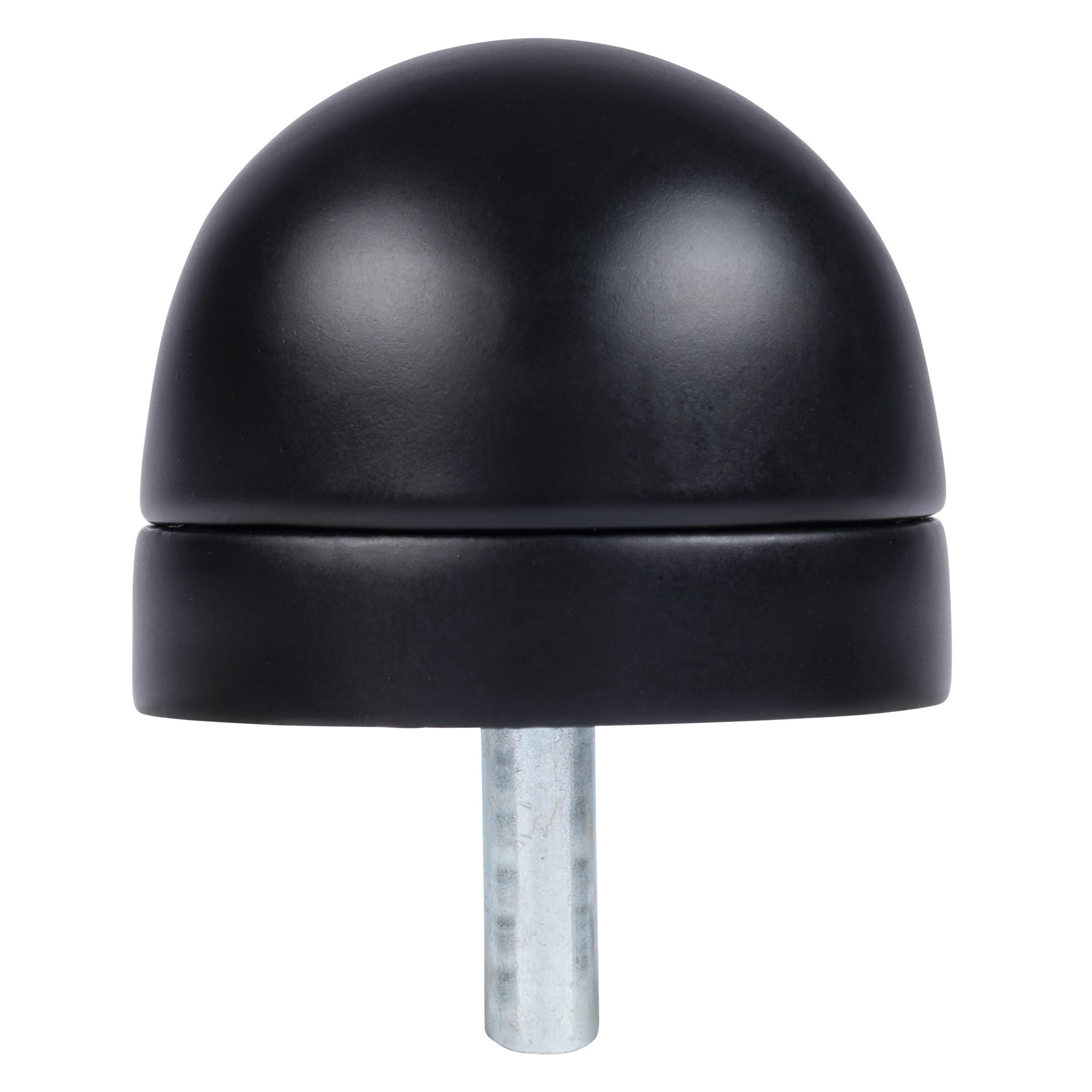 slide 4 of 6, BRINKS COMMERCIAL 1-3/4-in Black Dome bumper Door Stop, 1 ct