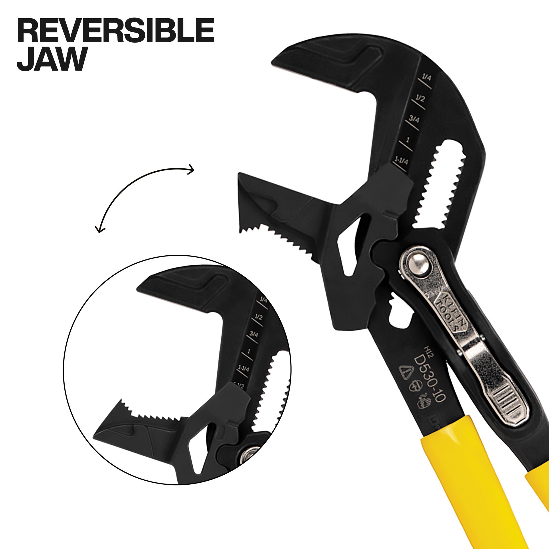 slide 3 of 5, Klein Tools Plier Wrench, 10-Inch, 1 ct