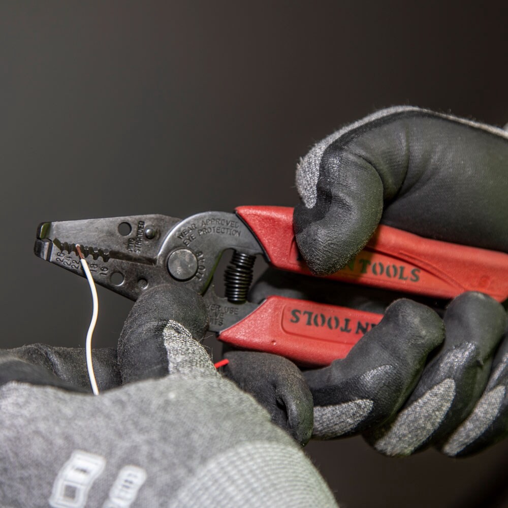 slide 6 of 6, Klein Tools Wire Stripper/Cutter 16-26 AWG Stranded, 1 ct