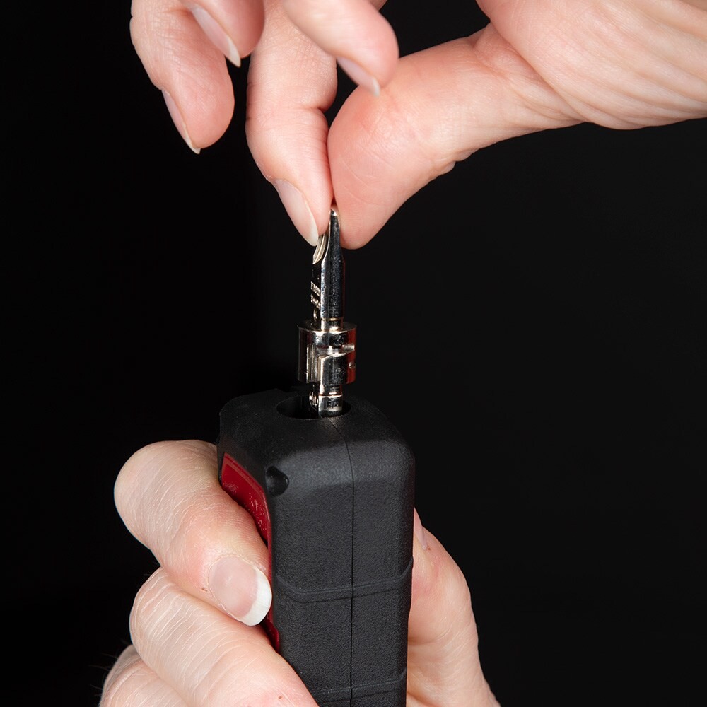 slide 5 of 6, Klein Tools Impact Punchdown Tool, 66/110 Blade, 1 ct