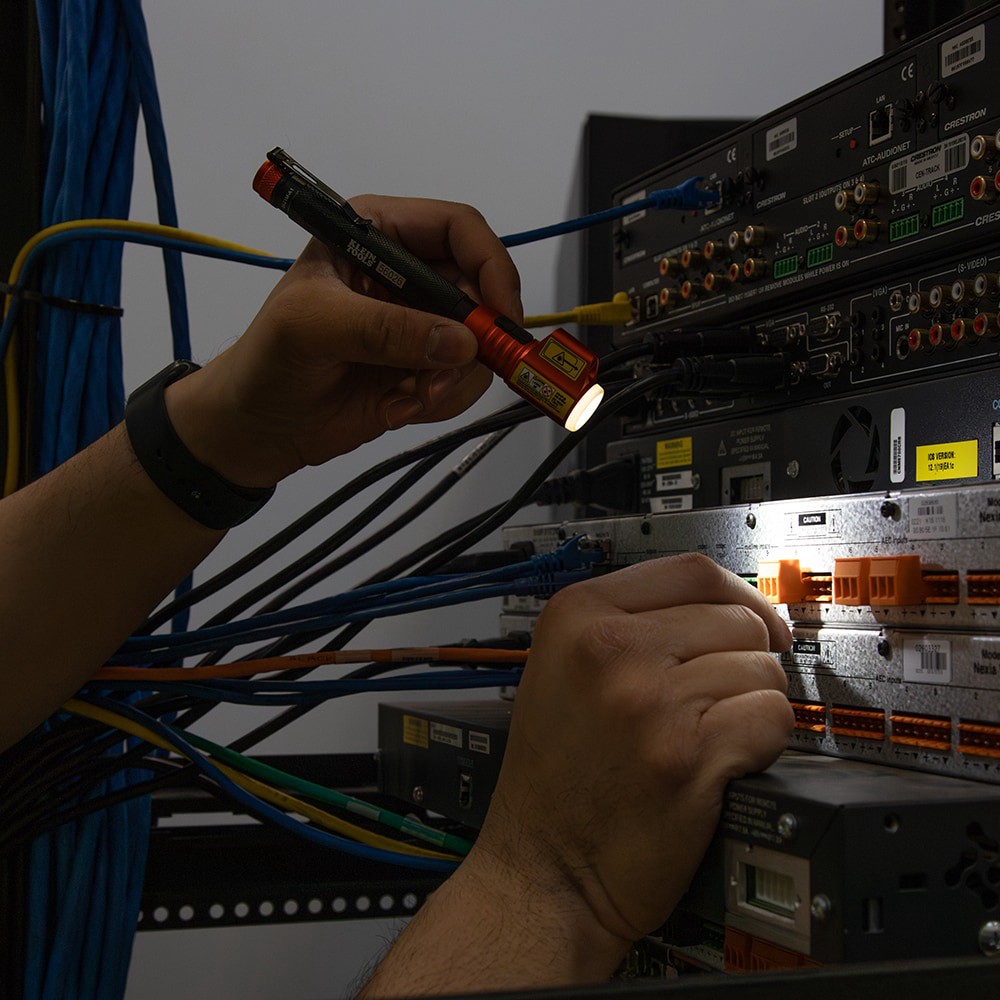 slide 5 of 6, Klein Tools Inspection Penlight with Laser Pointer, 1 ct