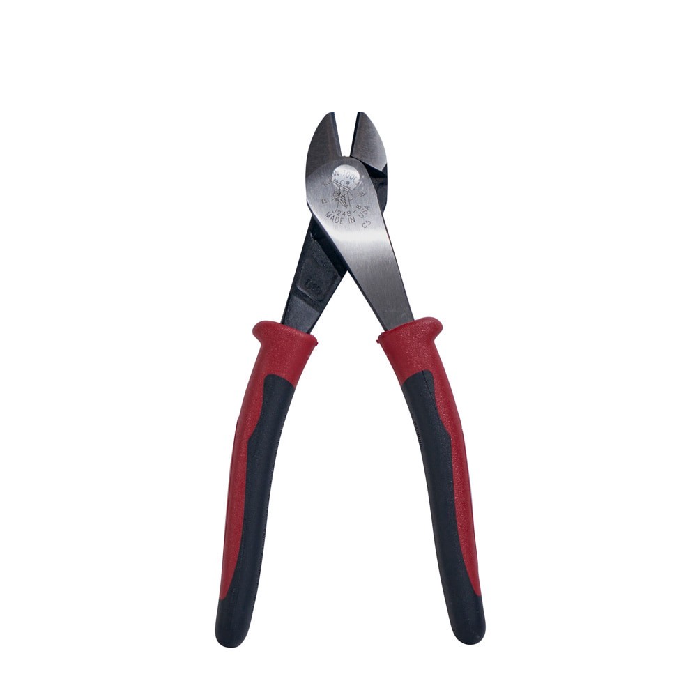 slide 5 of 6, Klein Tools Diagonal Cutting Pliers, Journeyman, Angled Head, 8-Inch, 1 ct